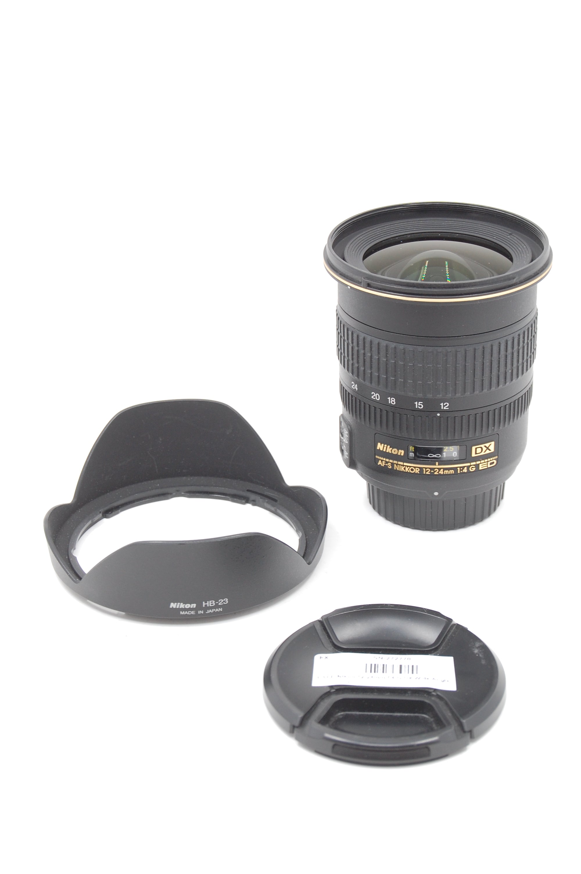 USED Nikon 12-24mm F4 G DX Wide Angle