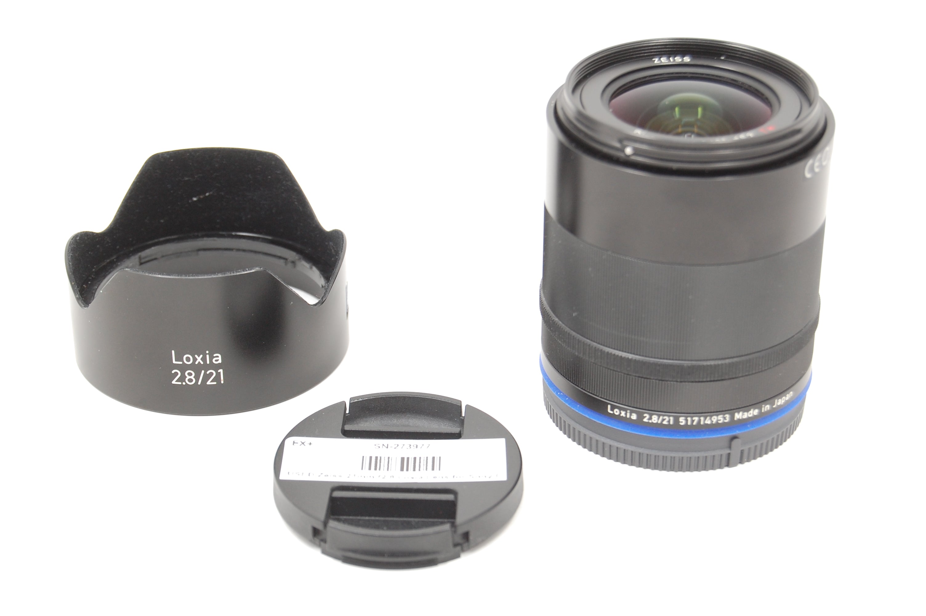 USED Zeiss 21mm f2.8 Loxia Lens for Sony E