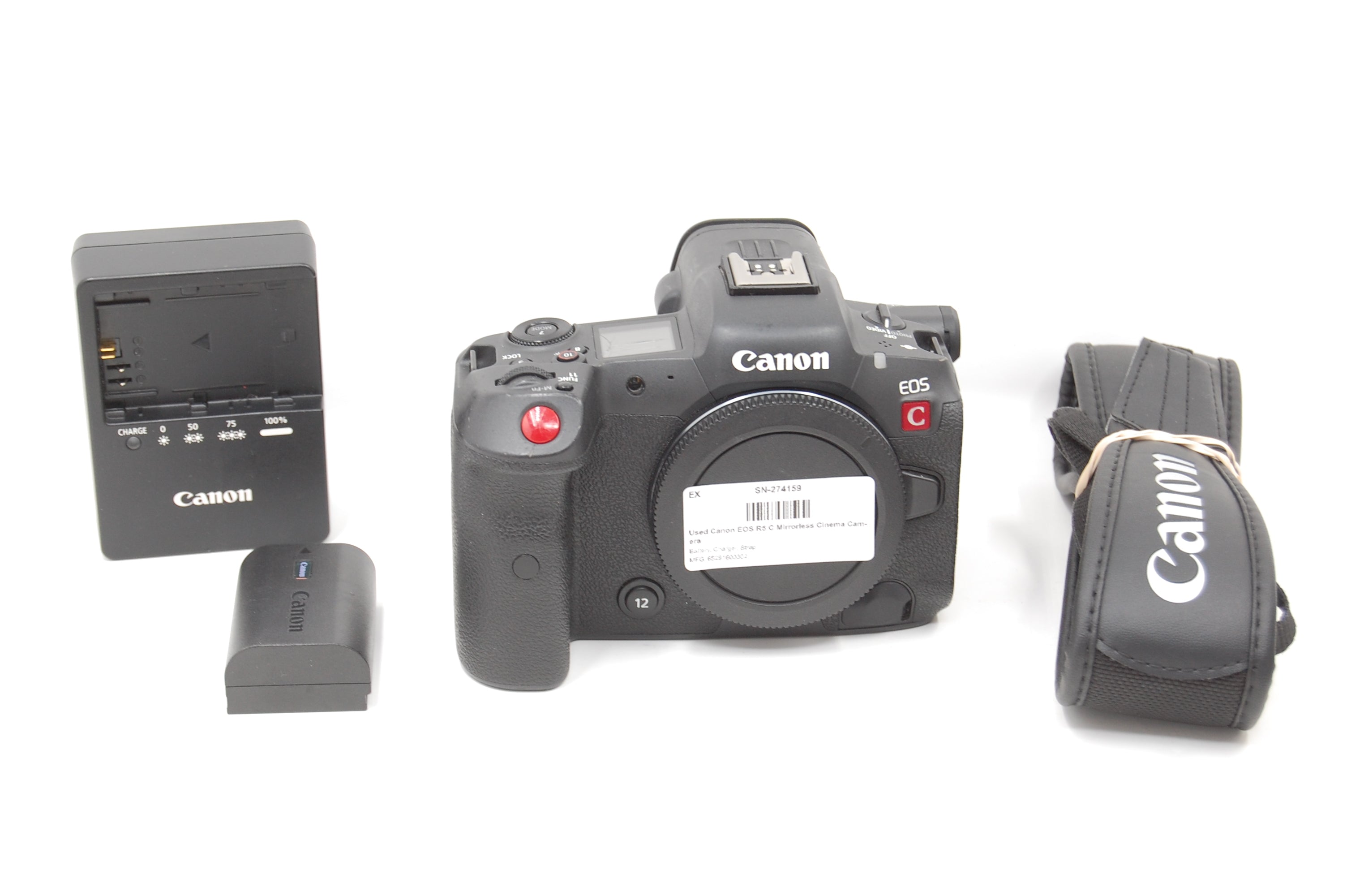 Used Canon EOS R5 C Mirrorless Cinema Camera