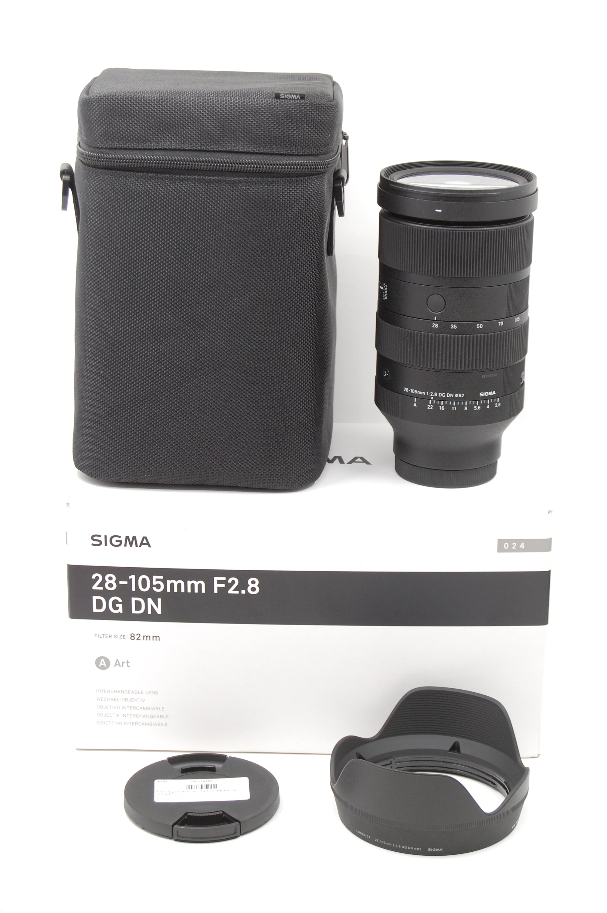 Used Sigma 28-105mm F2.8 DG DN Art Lens (Sony E)