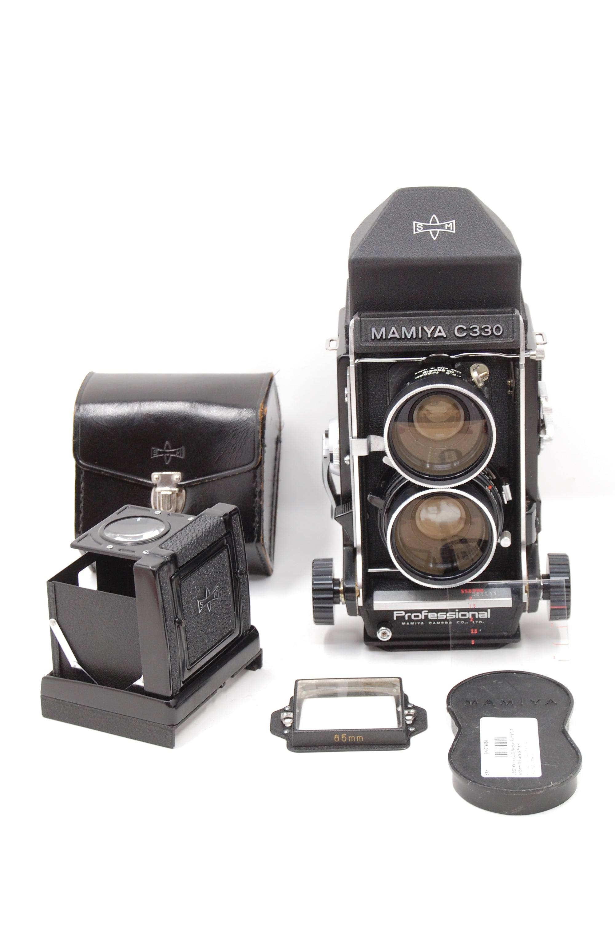 USED Mamiya C330 Medium Format TLR w/65mm f3.5 Lens & Prism