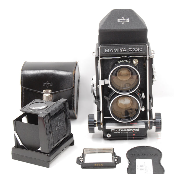 USED Mamiya C330 Medium Format TLR w/65mm f3.5 Lens & Prism