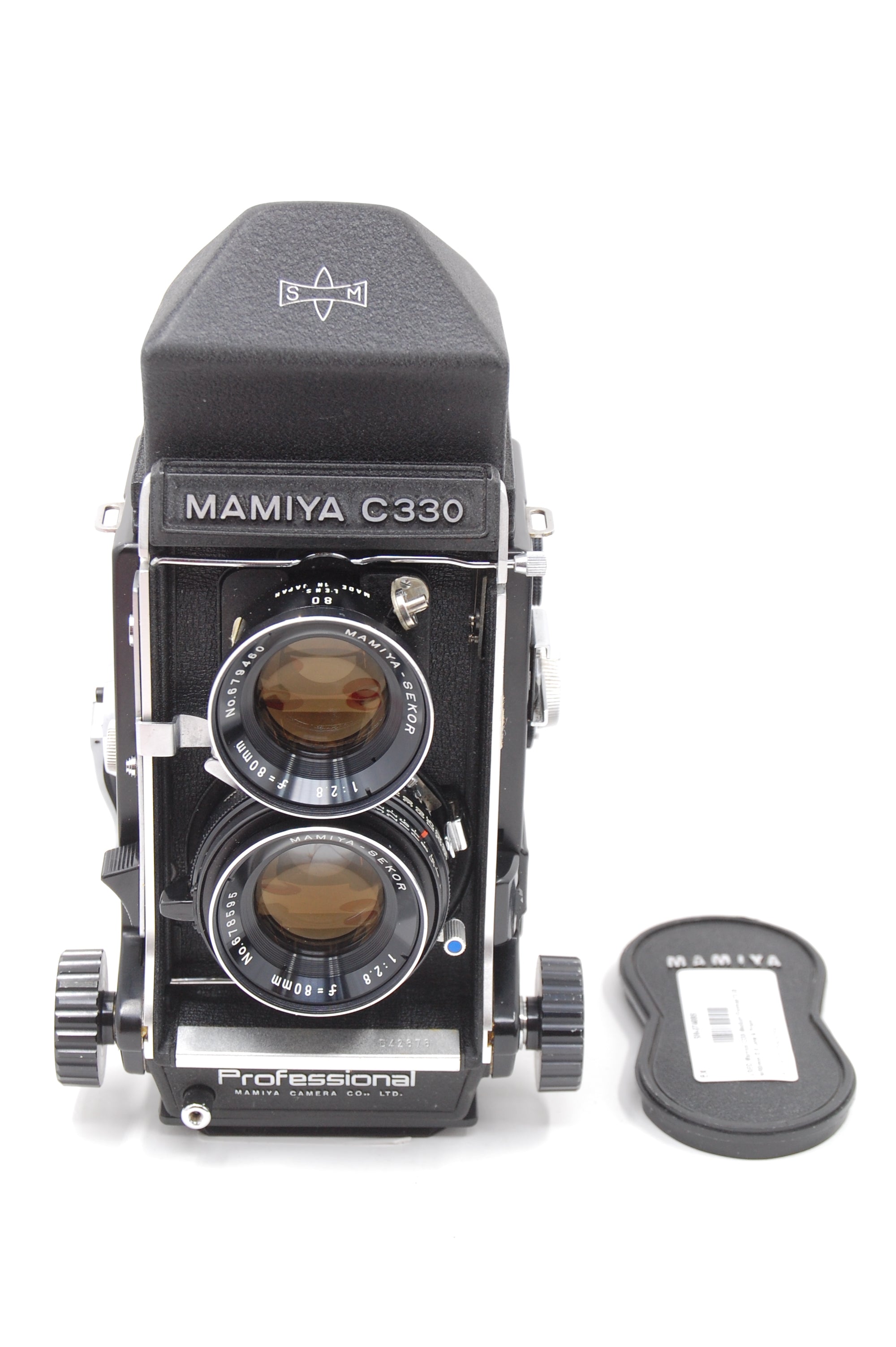USED Mamiya C330 Medium Format TLR w/80mm f2.8 Lens & Prism