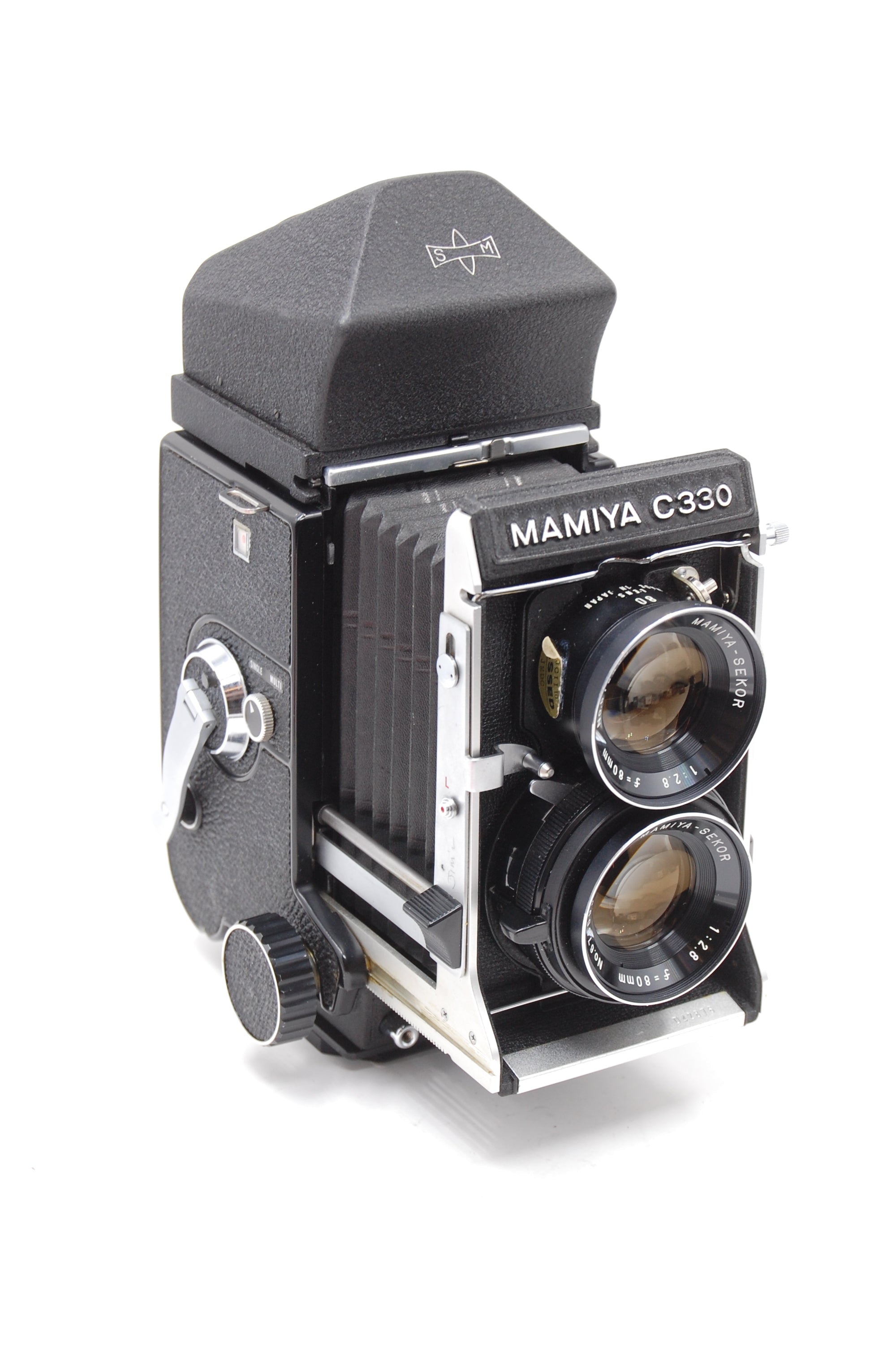 USED Mamiya C330 Medium Format TLR w/80mm f2.8 Lens & Prism