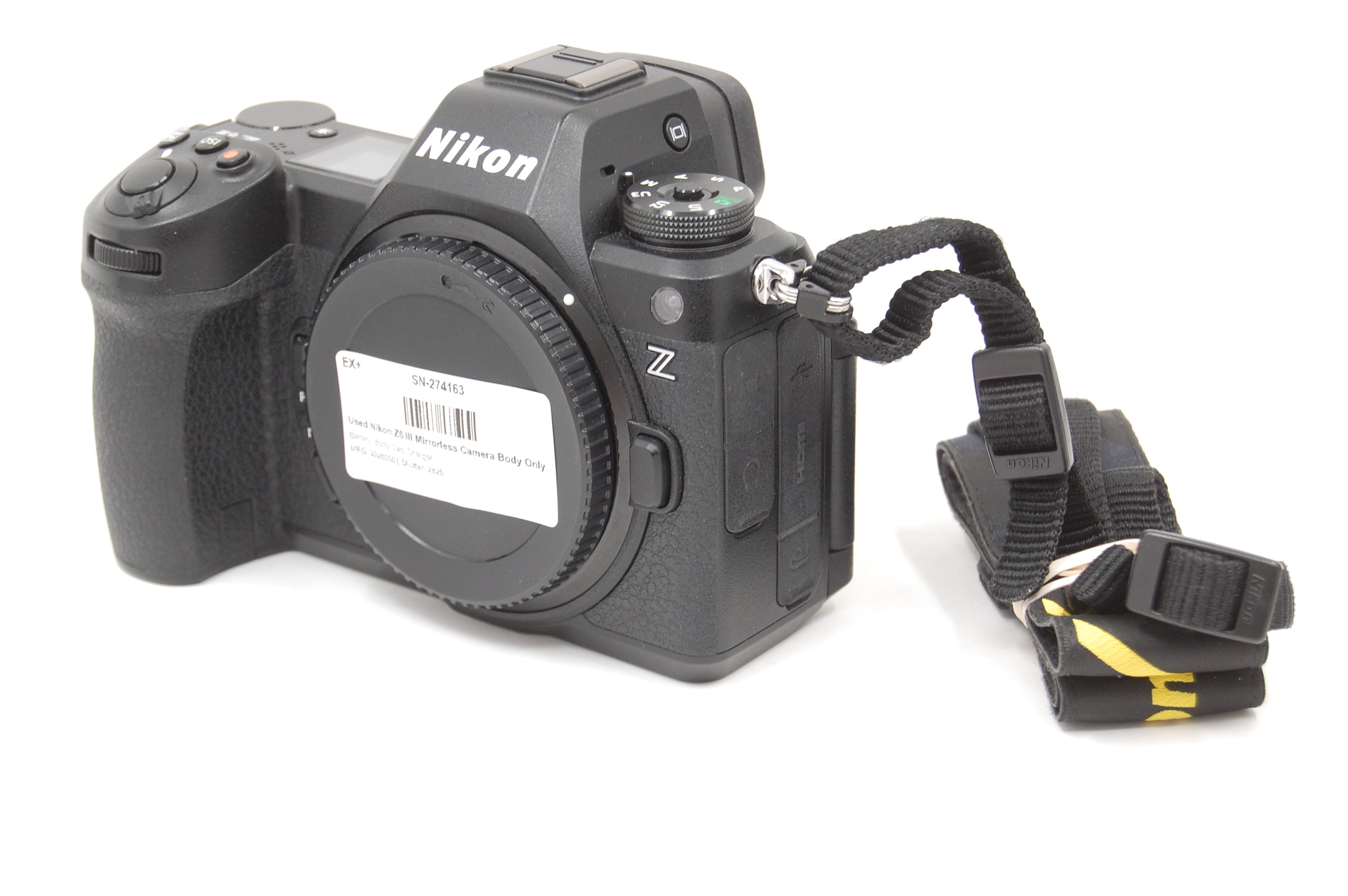 Used Nikon Z6 III Mirrorless Camera Body Only