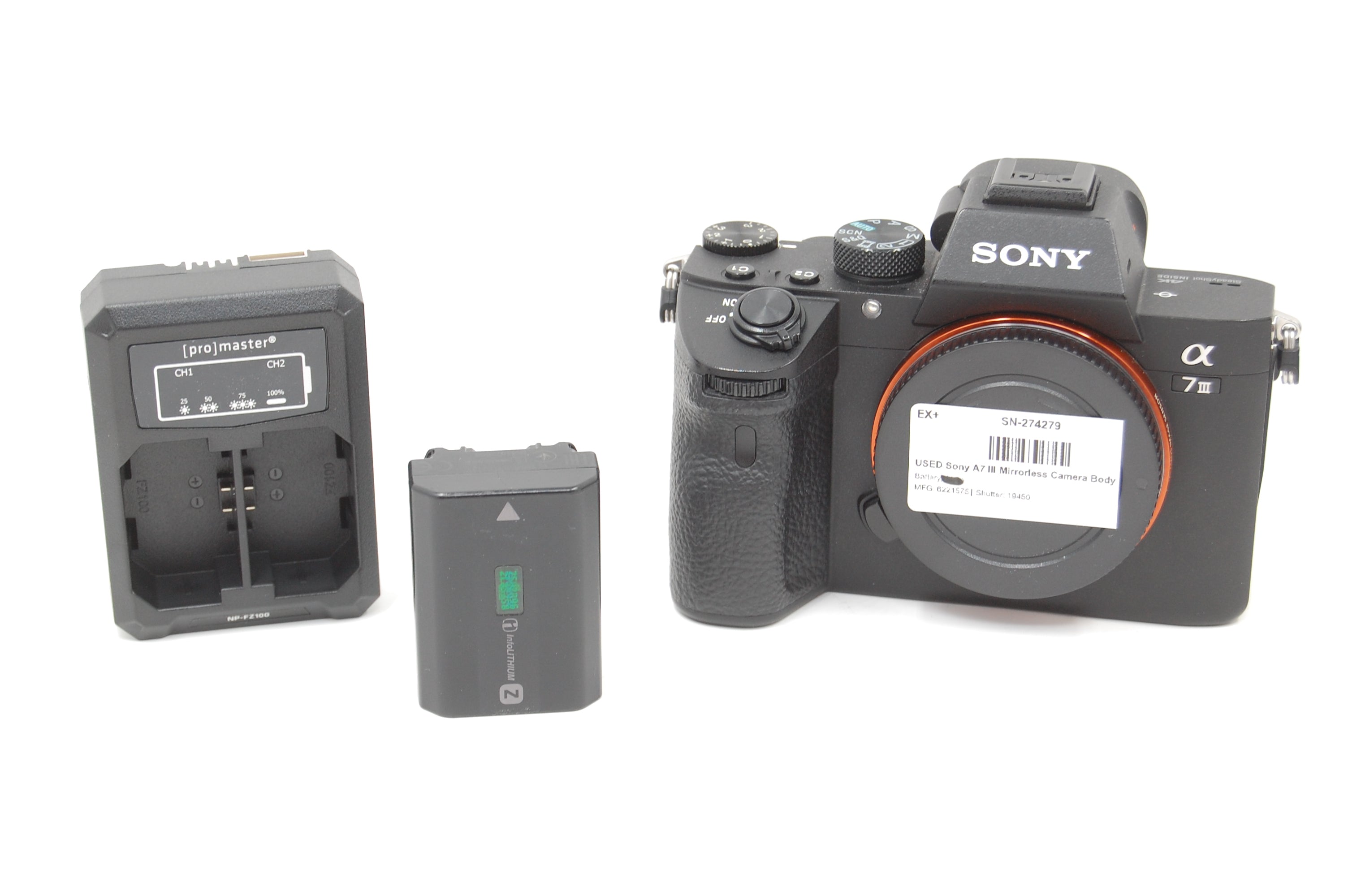 USED Sony A7 III Mirrorless Camera Body