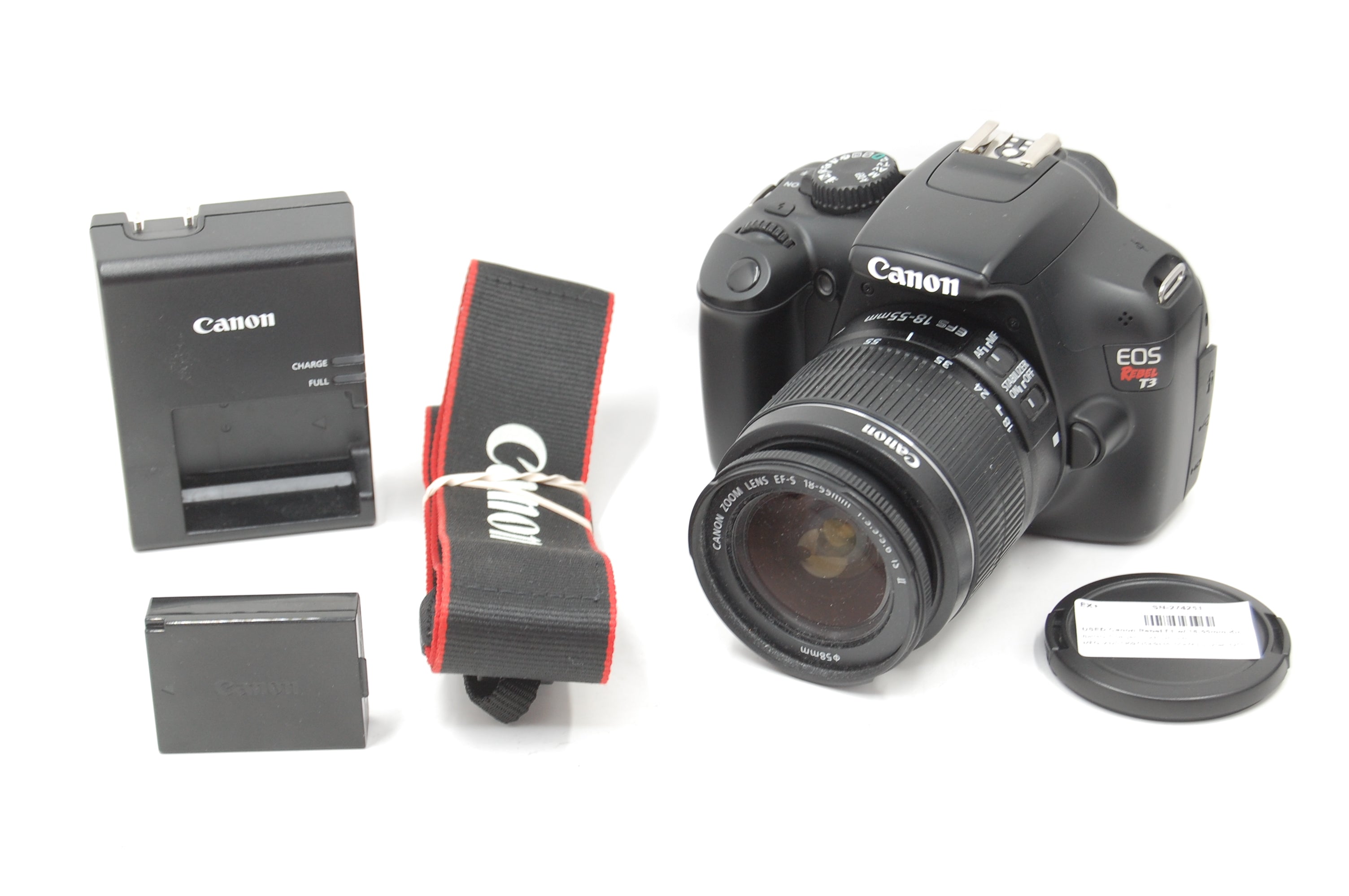 USED Canon Rebel T3 w/ 18-55mm Kit