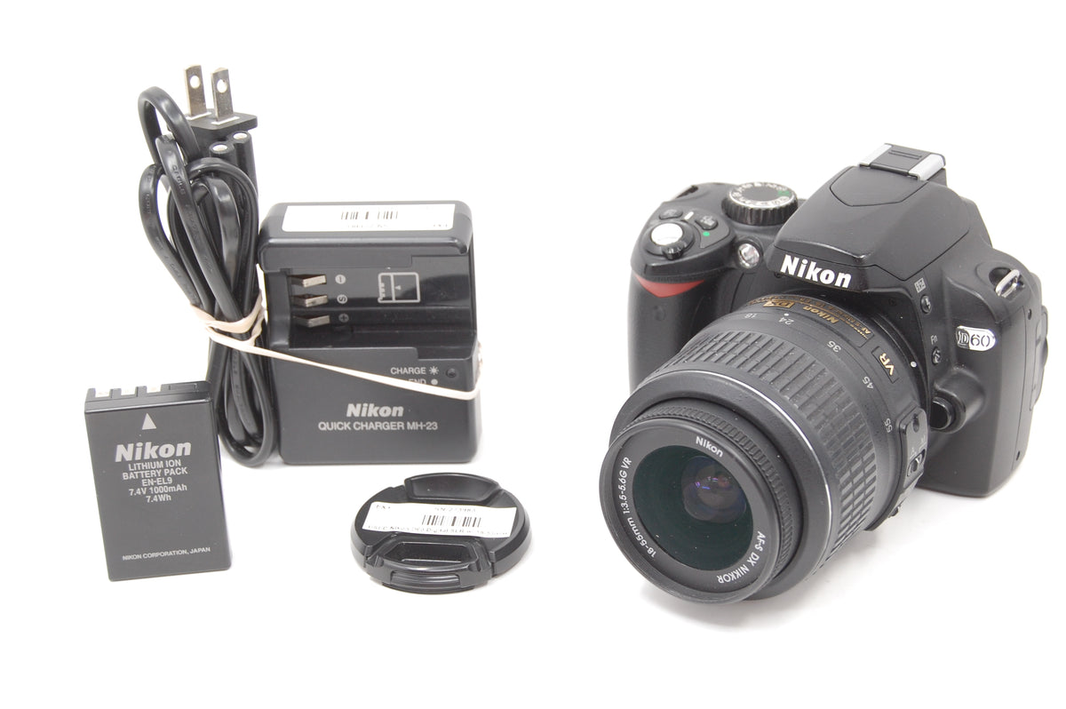 USED Nikon D60 Digital SLR w/ 18-55mm