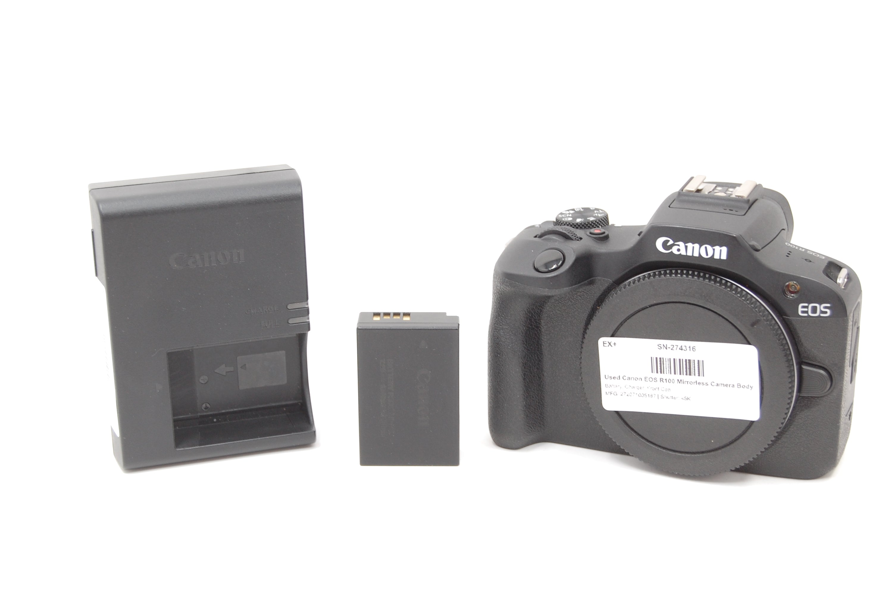 Used Canon EOS R100 Mirrorless Camera Body