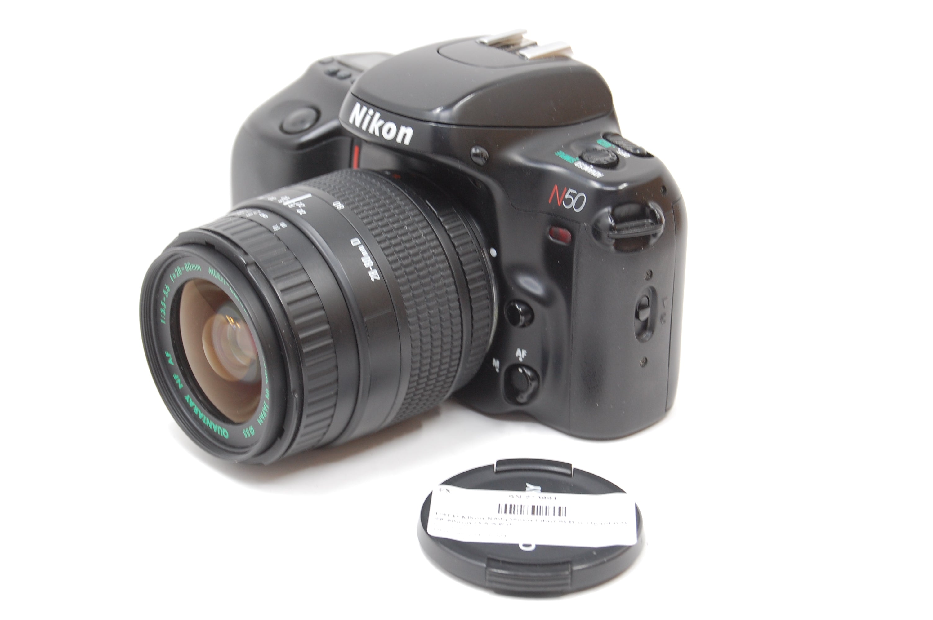 USED Nikon N50 (35mm Film) SLR w/Quantaray 28-80mm f3.5-5.6 D