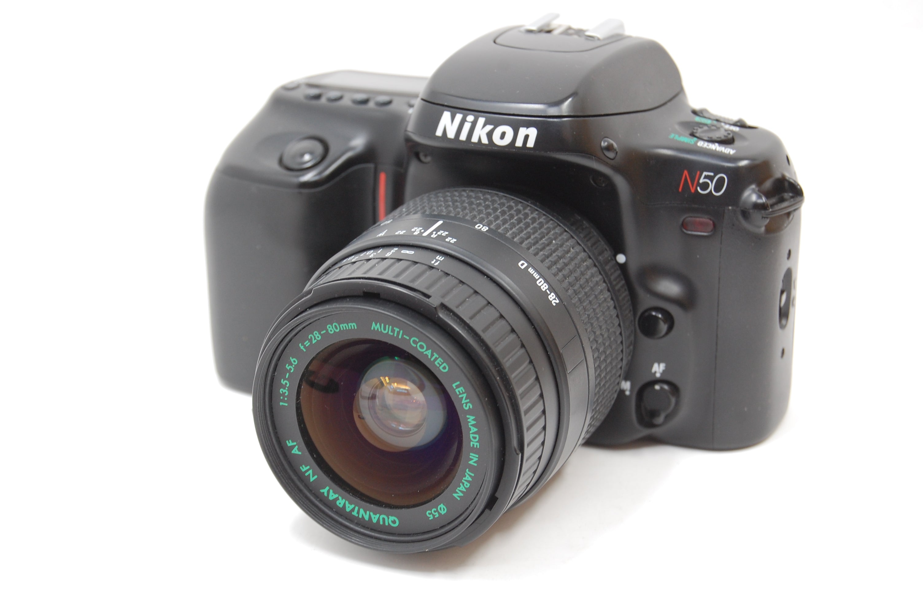 USED Nikon N50 (35mm Film) SLR w/Quantaray 28-80mm f3.5-5.6 D