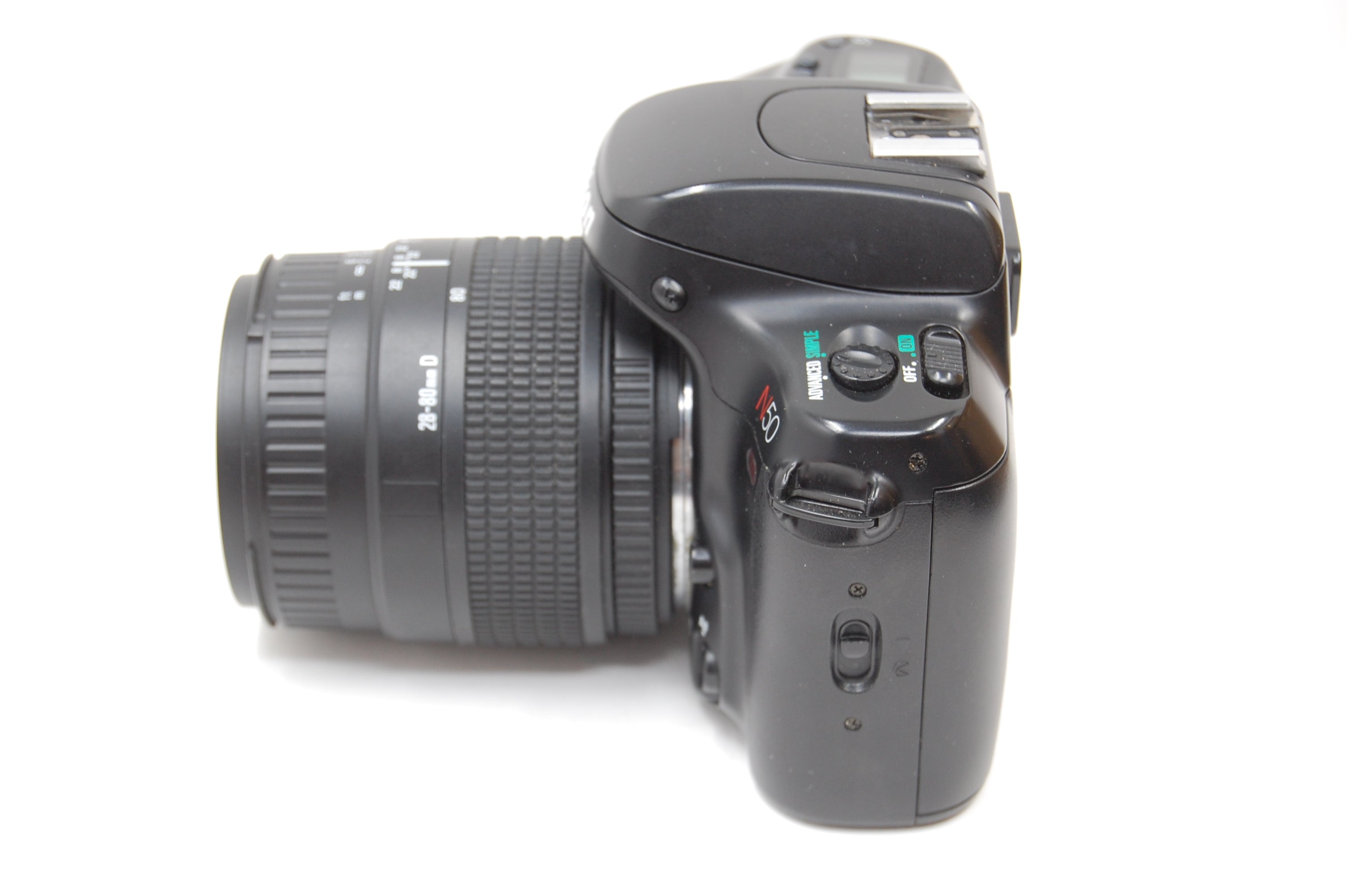 USED Nikon N50 (35mm Film) SLR w/Quantaray 28-80mm f3.5-5.6 D
