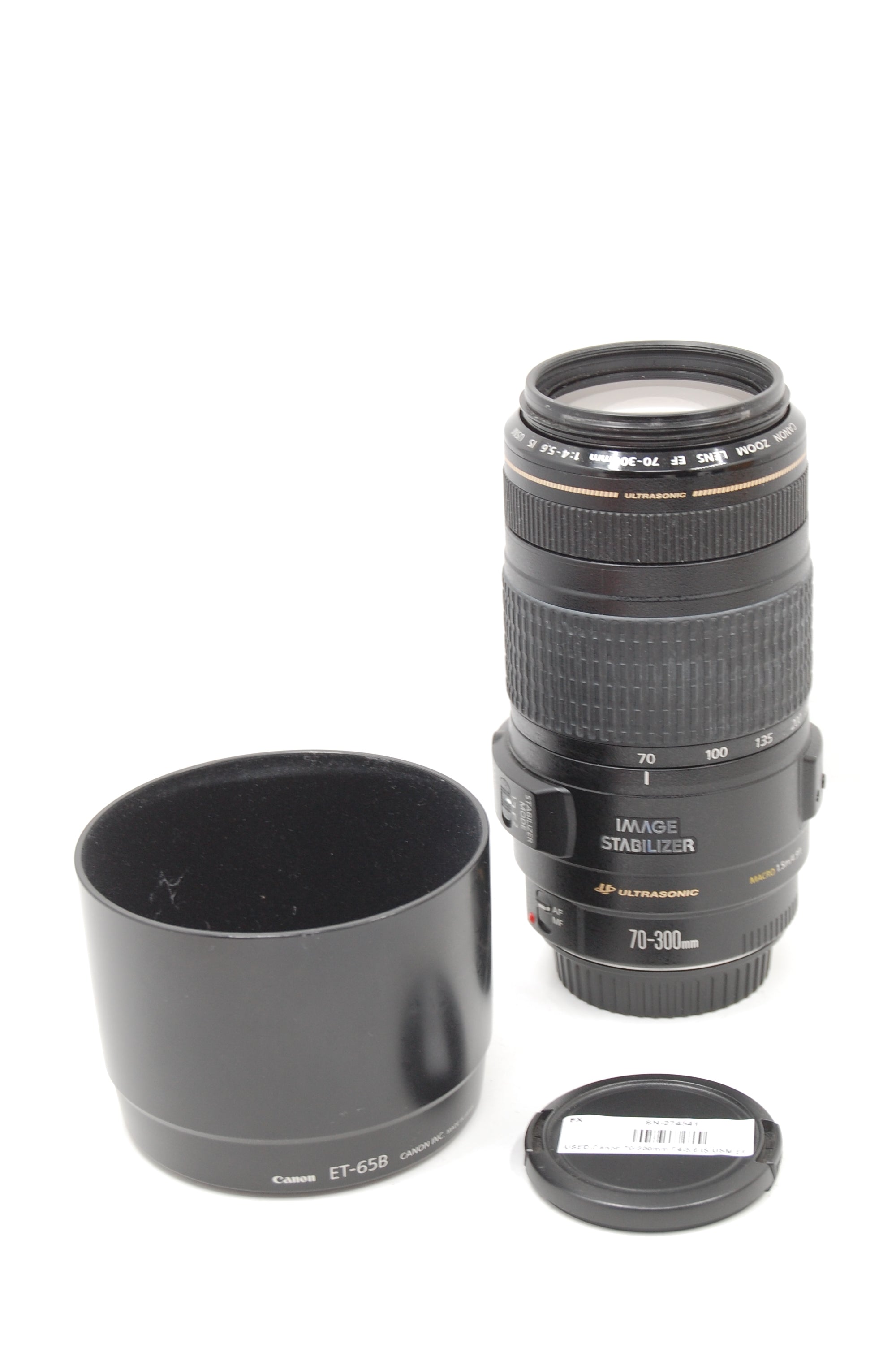 USED Canon 70-300mm F4-5.6 IS USM EF