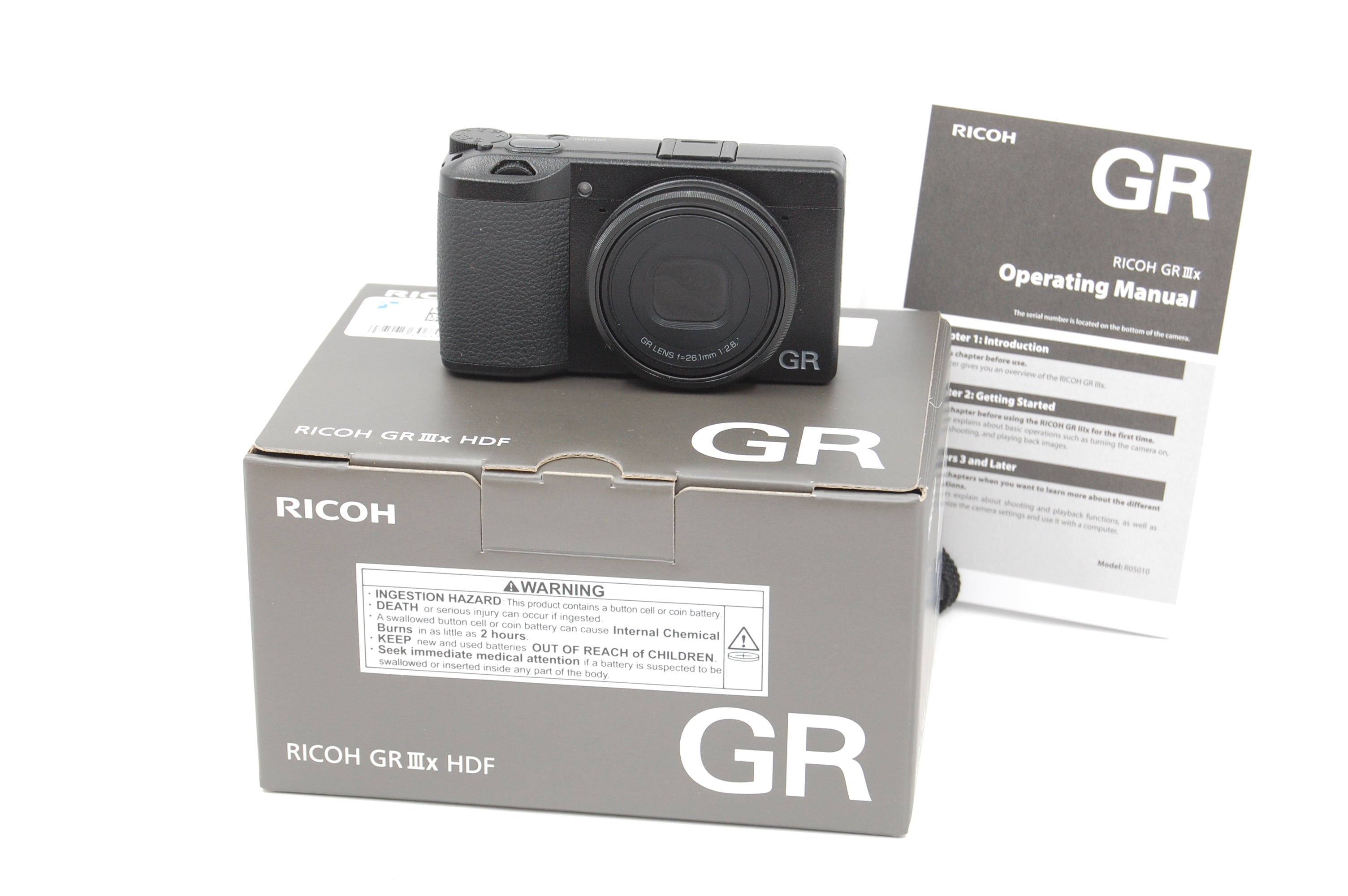 Used Ricoh GR IIIx HDF Digital Camera