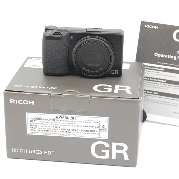 Used Ricoh GR IIIx HDF Digital Camera