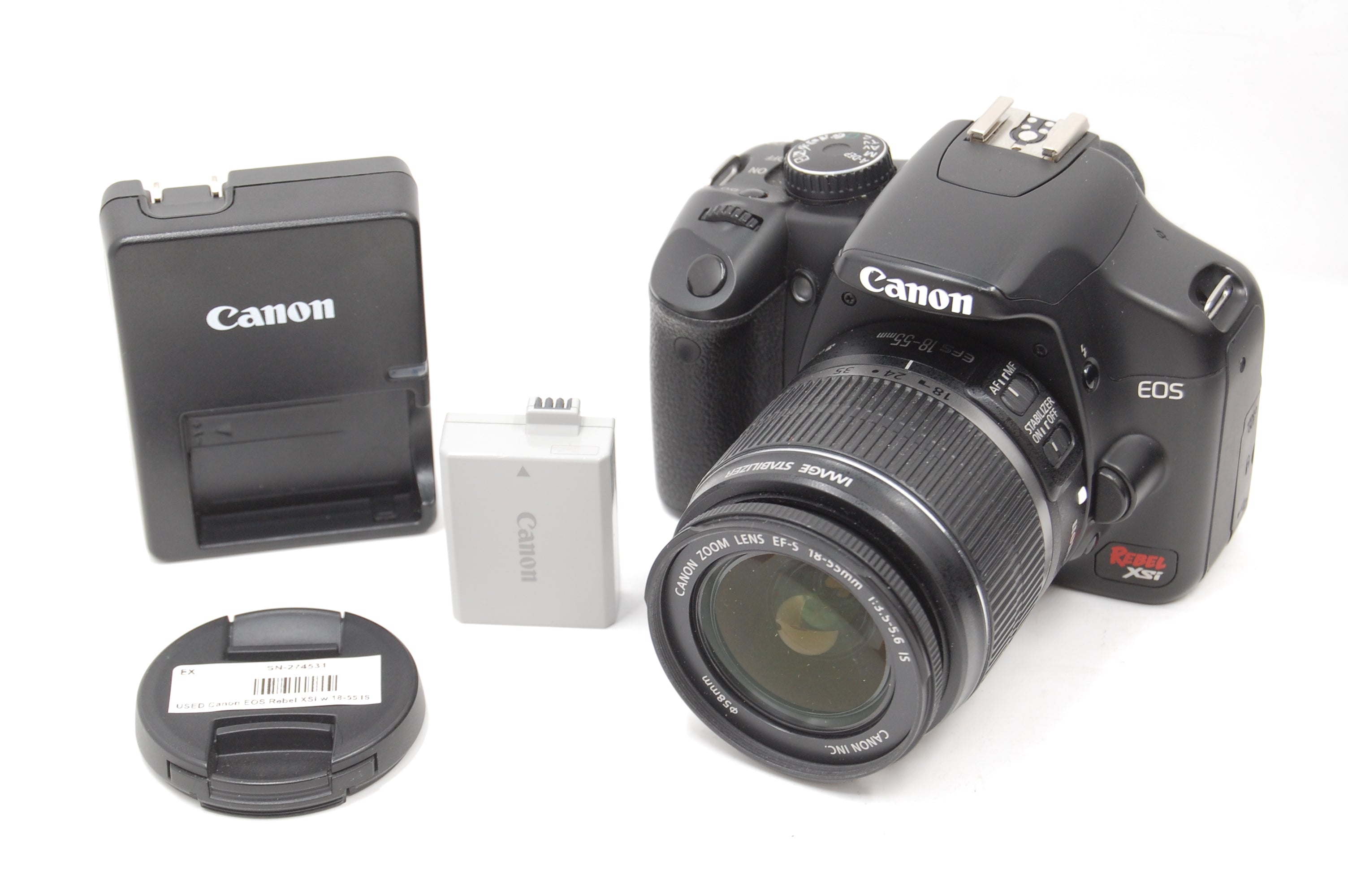 USED Canon EOS Rebel XSi w/18-55 IS