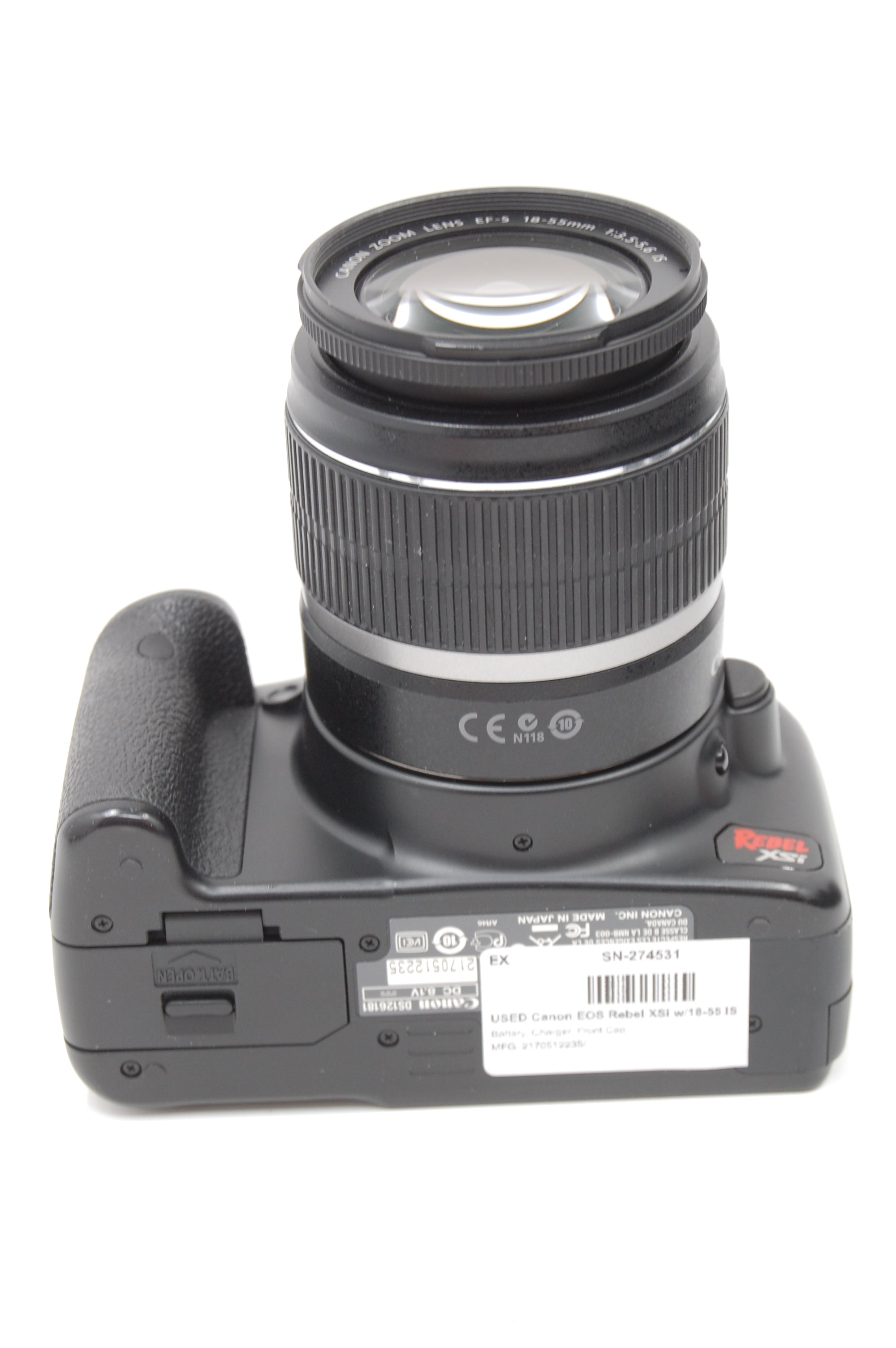 USED Canon EOS Rebel XSi w/18-55 IS