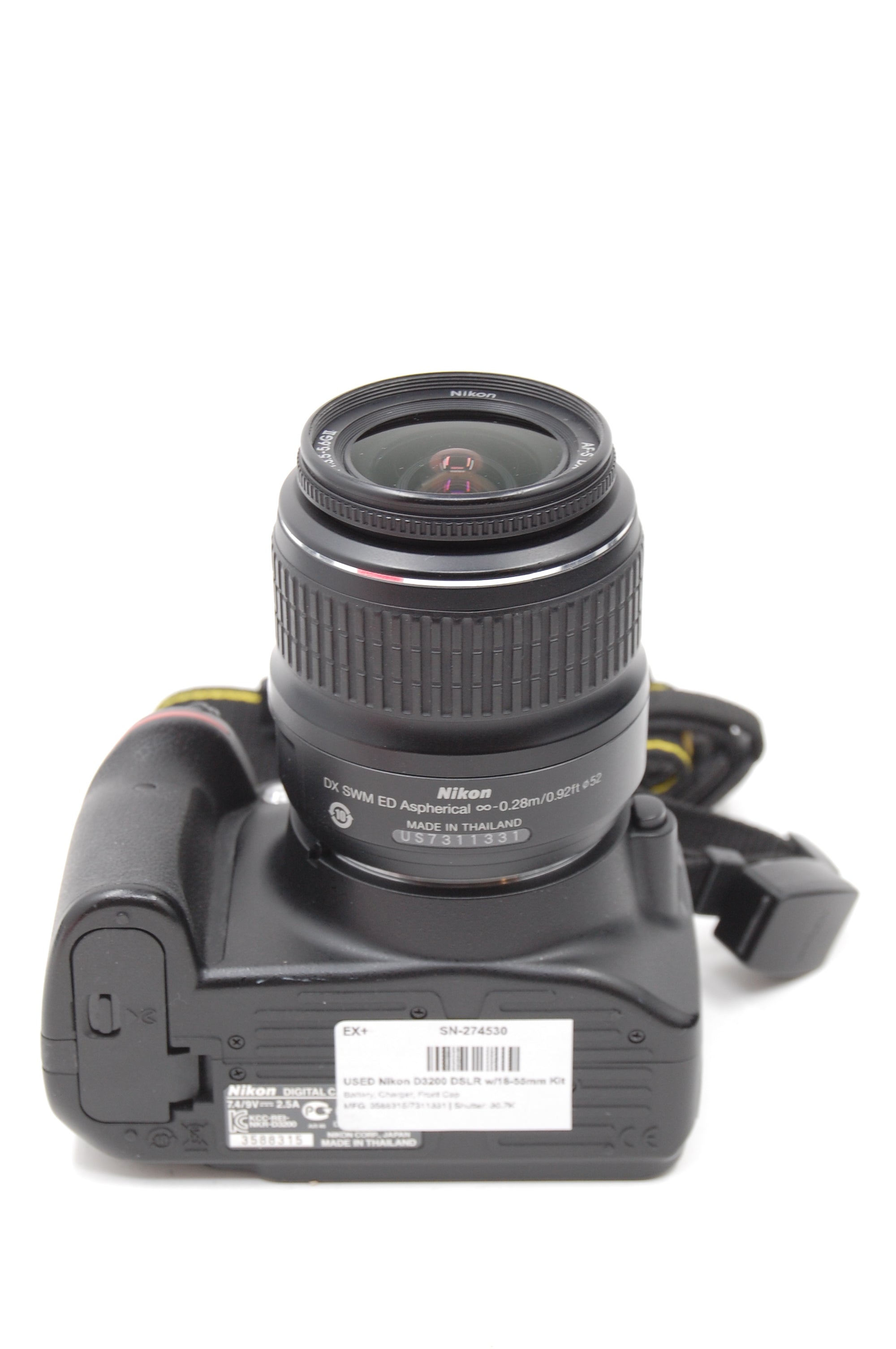 USED Nikon D3200 DSLR w/18-55mm Kit