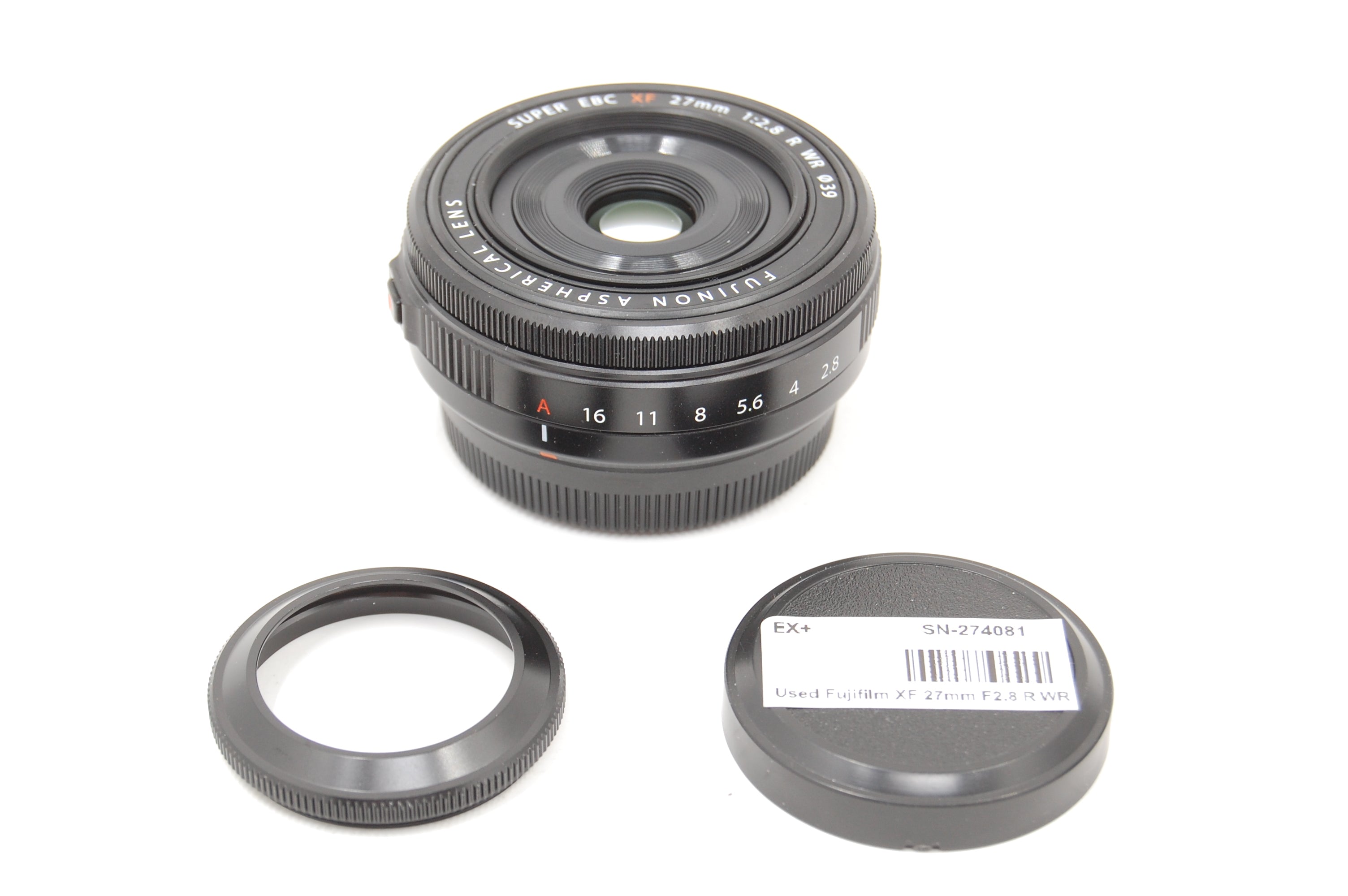 Used Fujifilm XF 27mm F2.8 R WR Lens