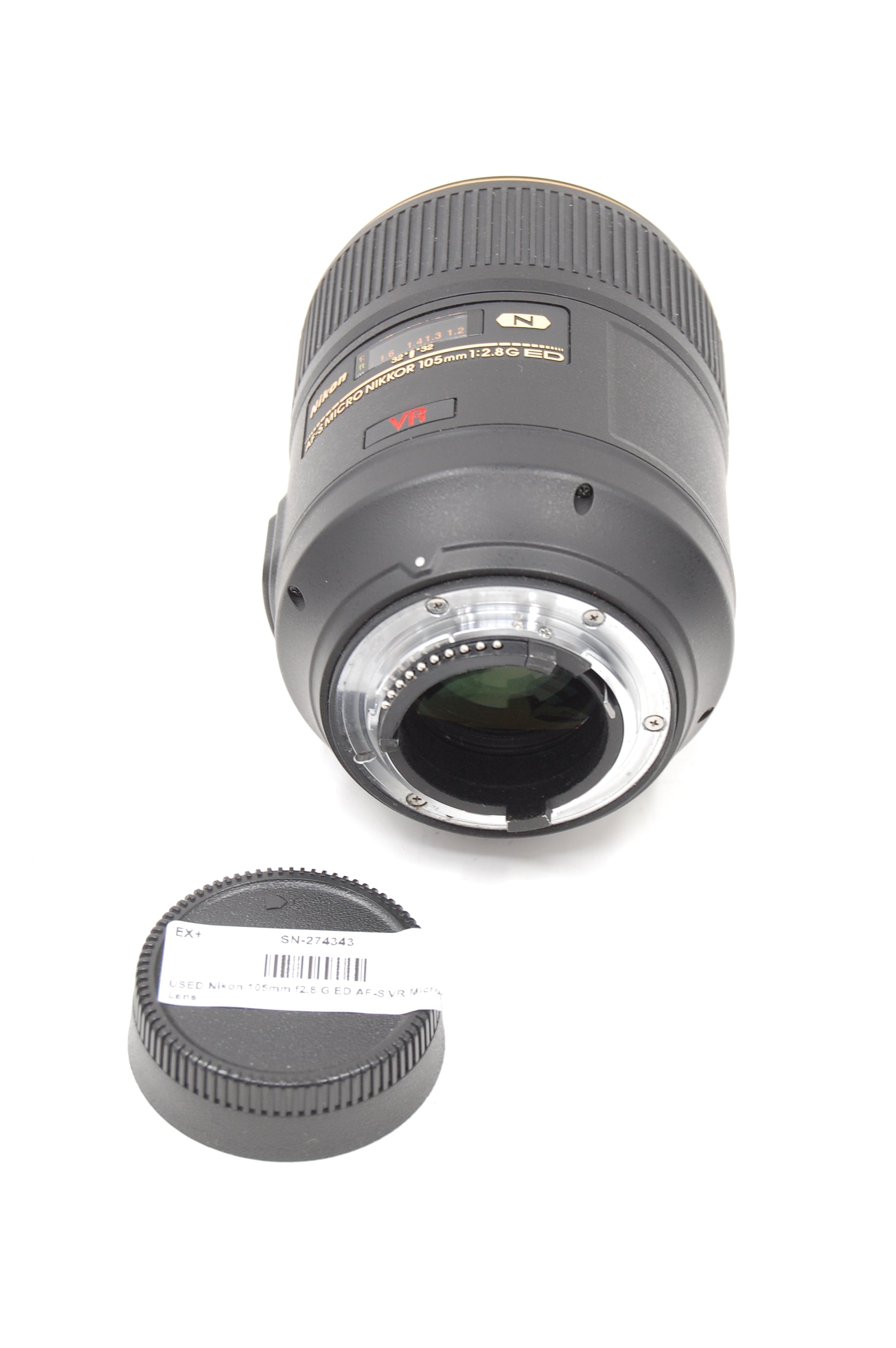 USED Nikon 105mm f2.8 G ED AF-S VR Micro Lens