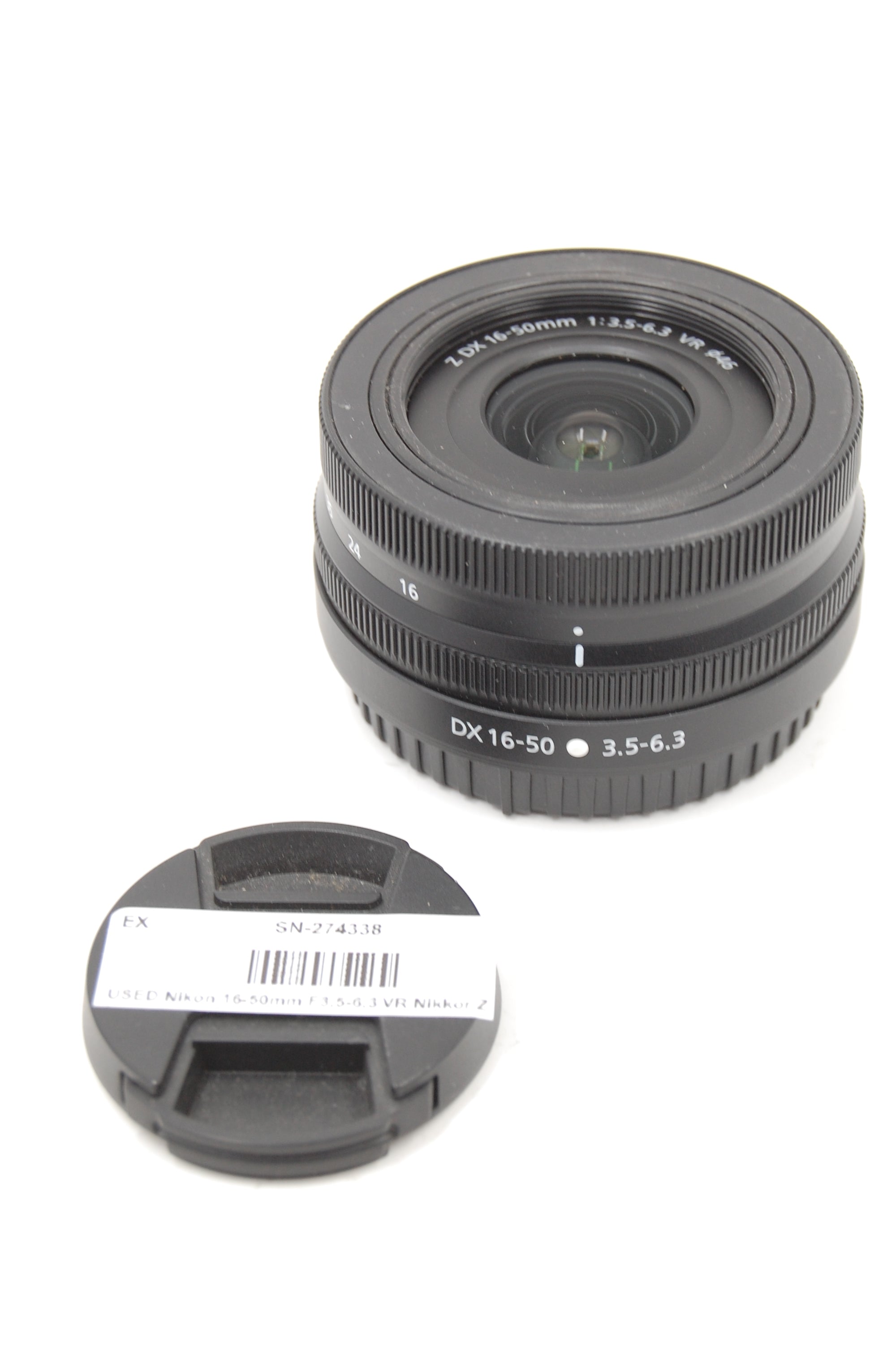 USED Nikon 16-50mm F3.5-6.3 VR Nikkor Z DX Lens