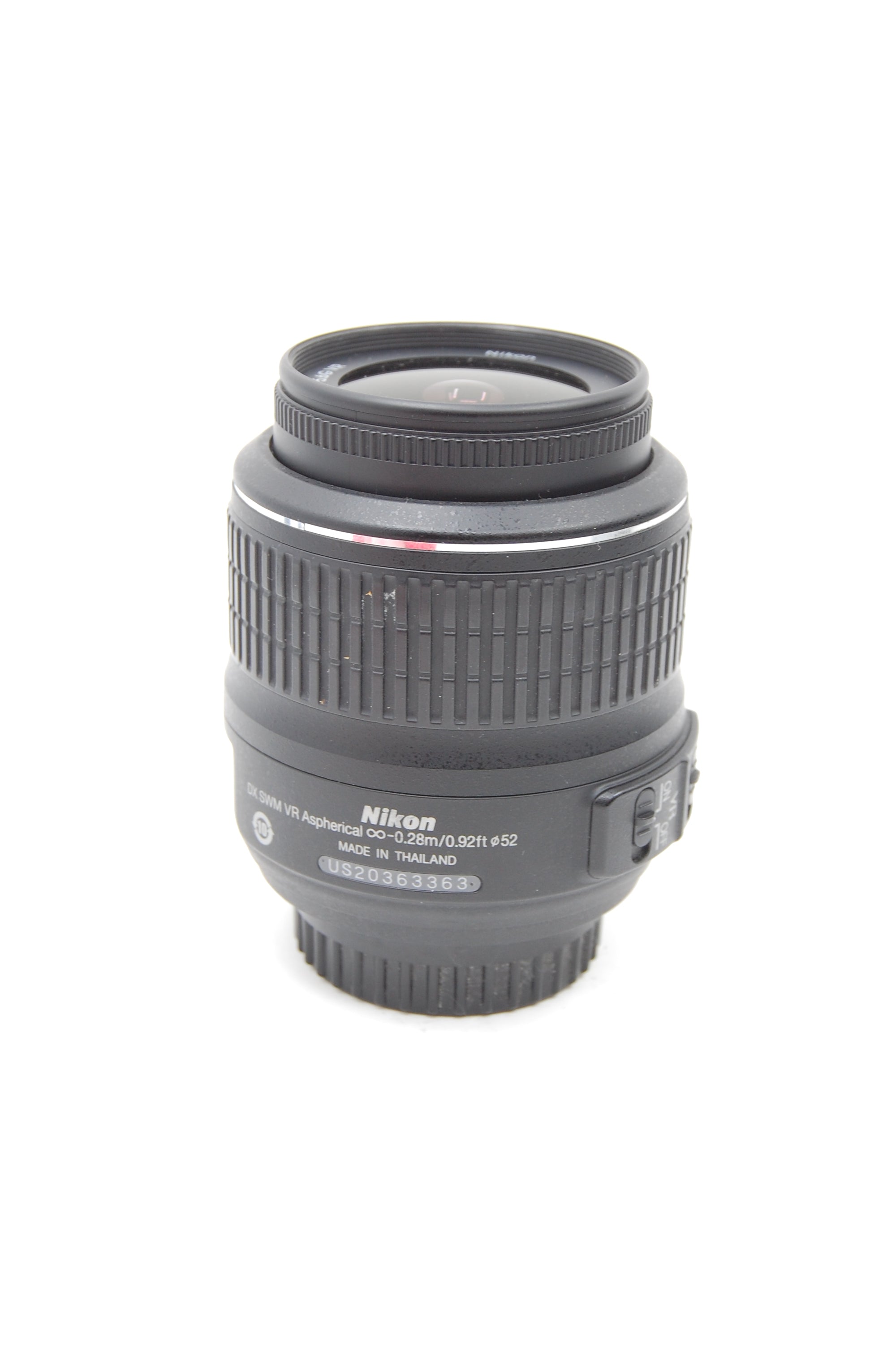 USED Nikon 18-55mm F3.5-5.6 AF-S DX VR