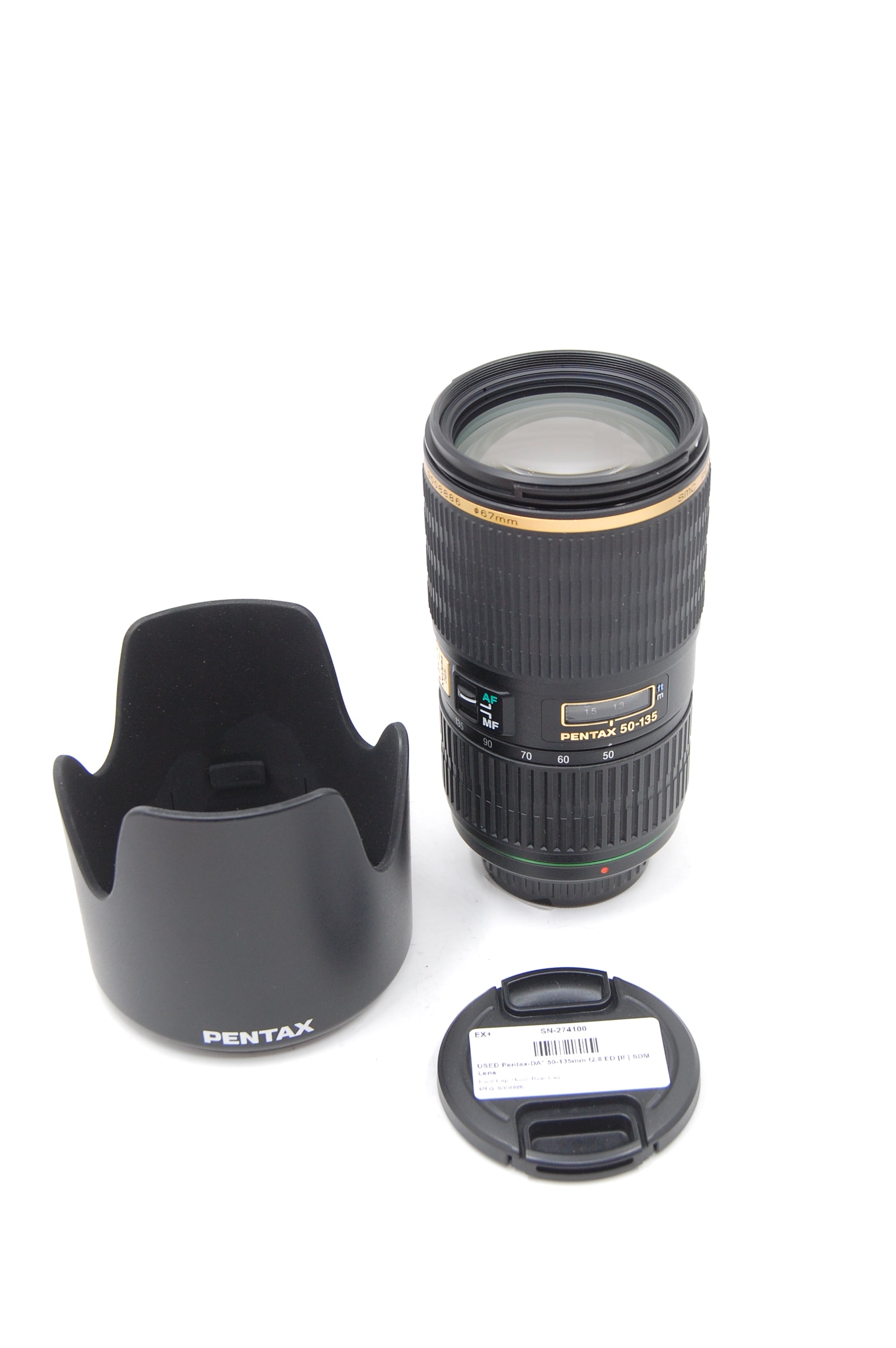 USED Pentax-DA* 50-135mm f2.8 ED [IF] SDM Lens