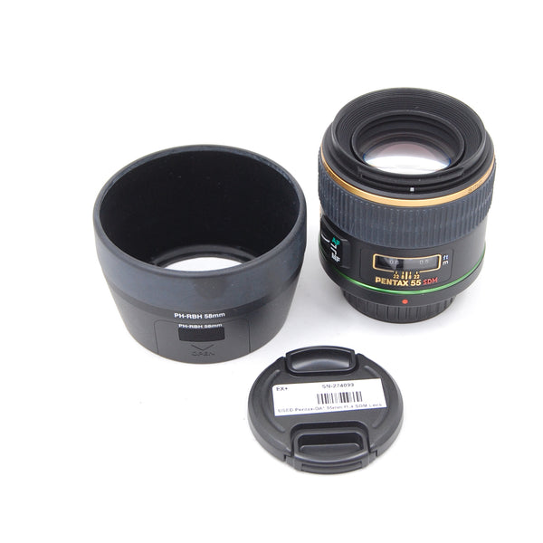 USED Pentax-DA* 55mm f1.4 SDM Lens