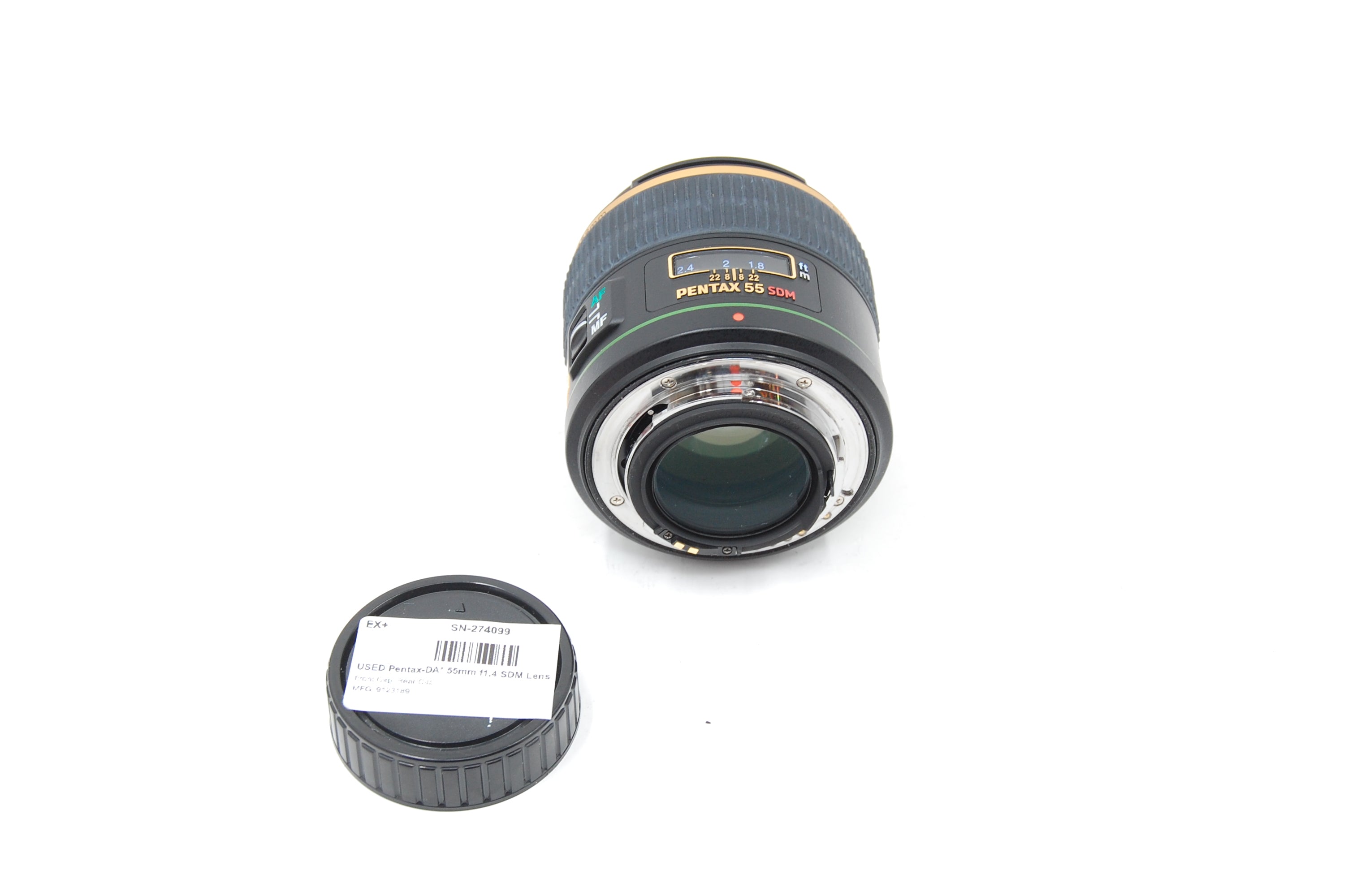 USED Pentax-DA* 55mm f1.4 SDM Lens