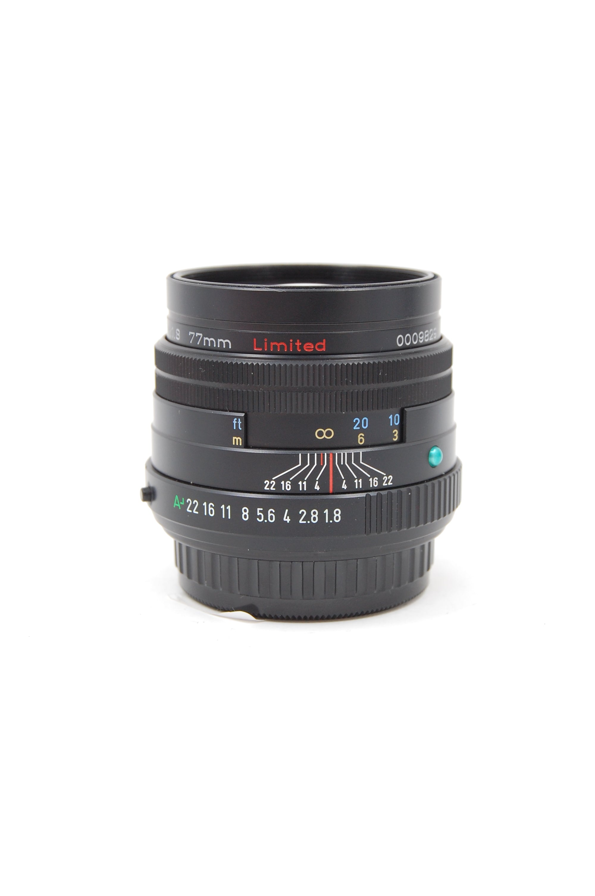 USED Pentax-FA 77mm f1.8 AL Limited PK Lens
