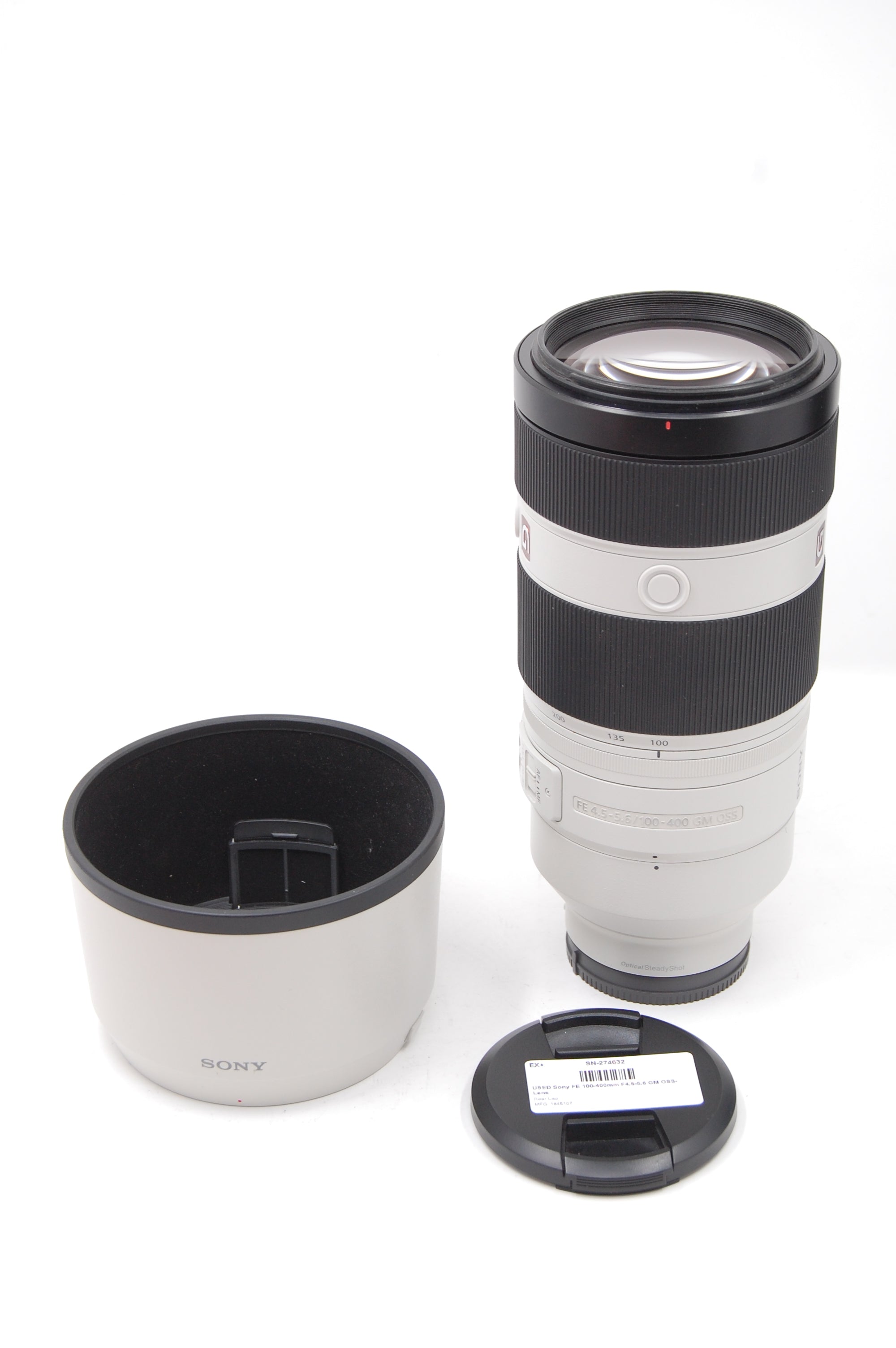 USED Sony FE 100-400mm F4.5-5.6 GM OSS  Lens
