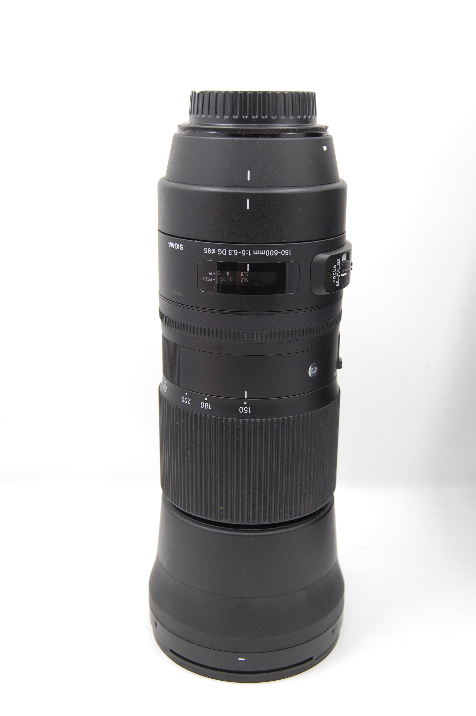 USED Sigma 150-600mm f/5-6.3 DG OS HSM Contemporary Lens for Canon EF