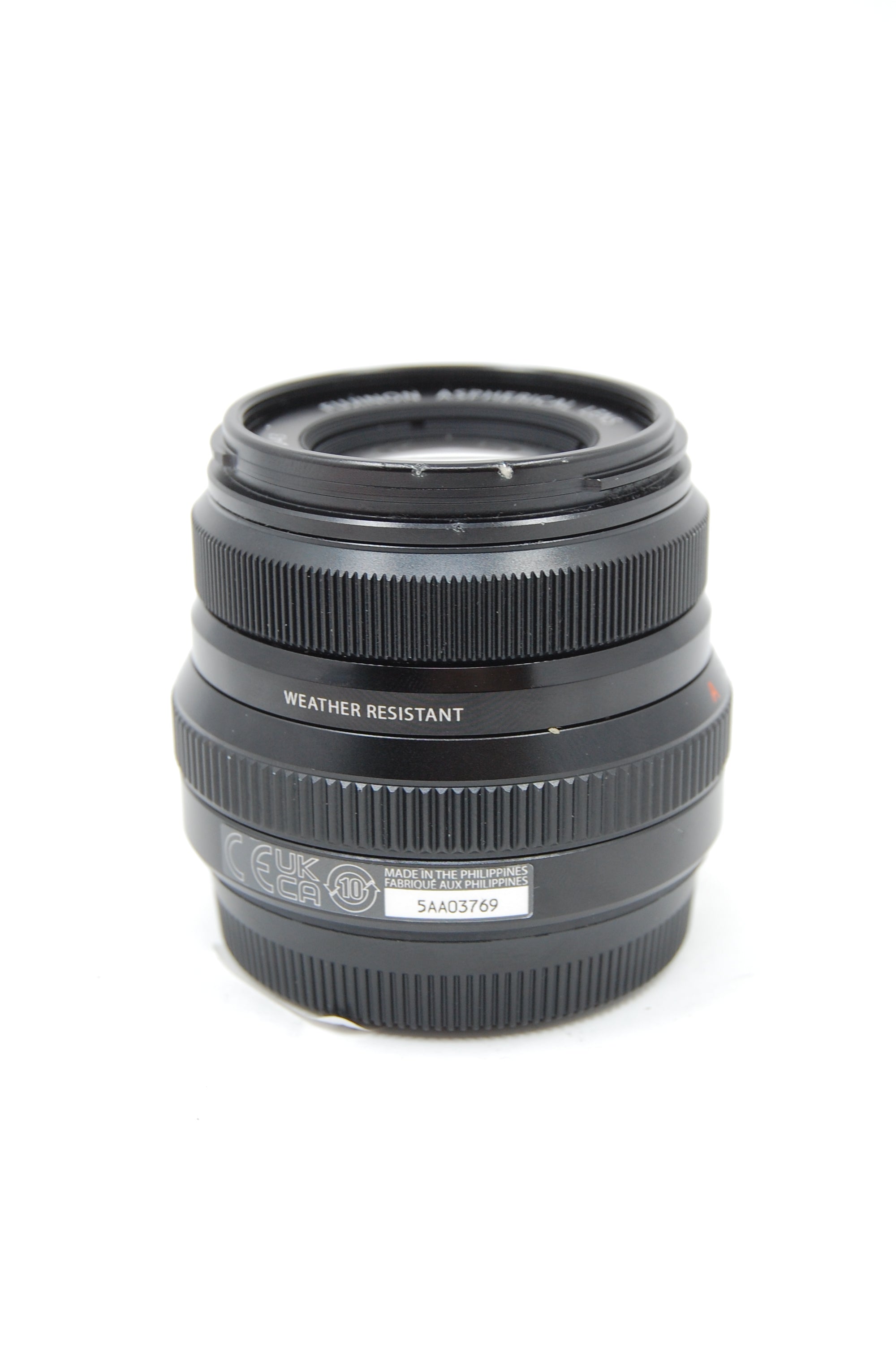 USED Fujifilm XF 35mm f/2 R WR Lens