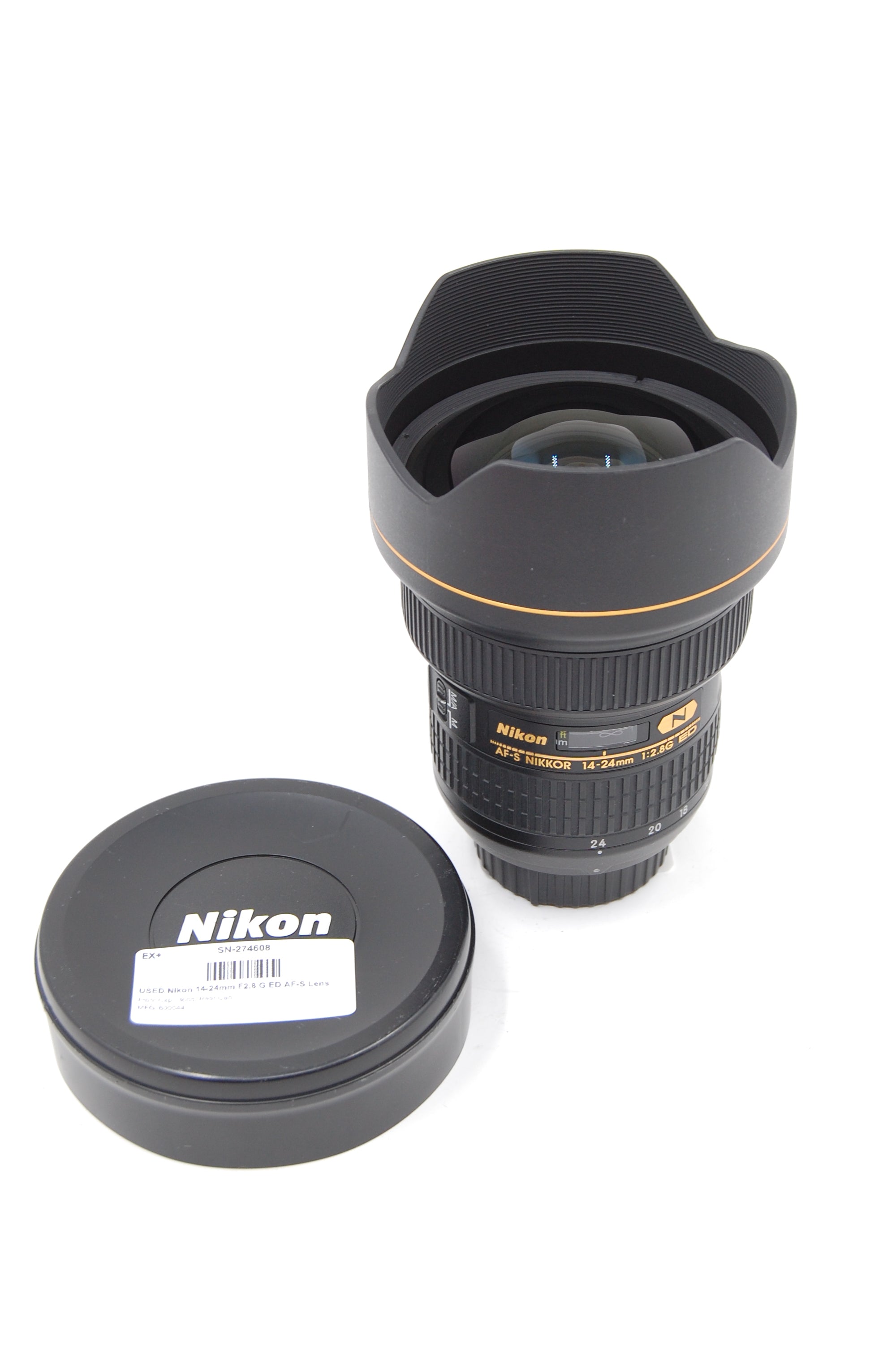 USED Nikon 14-24mm F2.8 G ED AF-S Lens