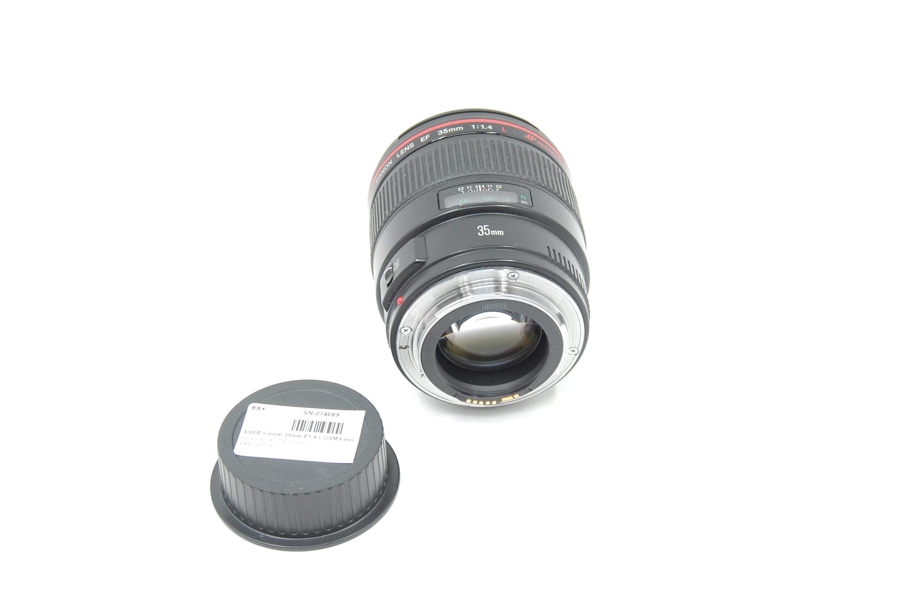 USED Canon 35mm F1.4 L USM Lens