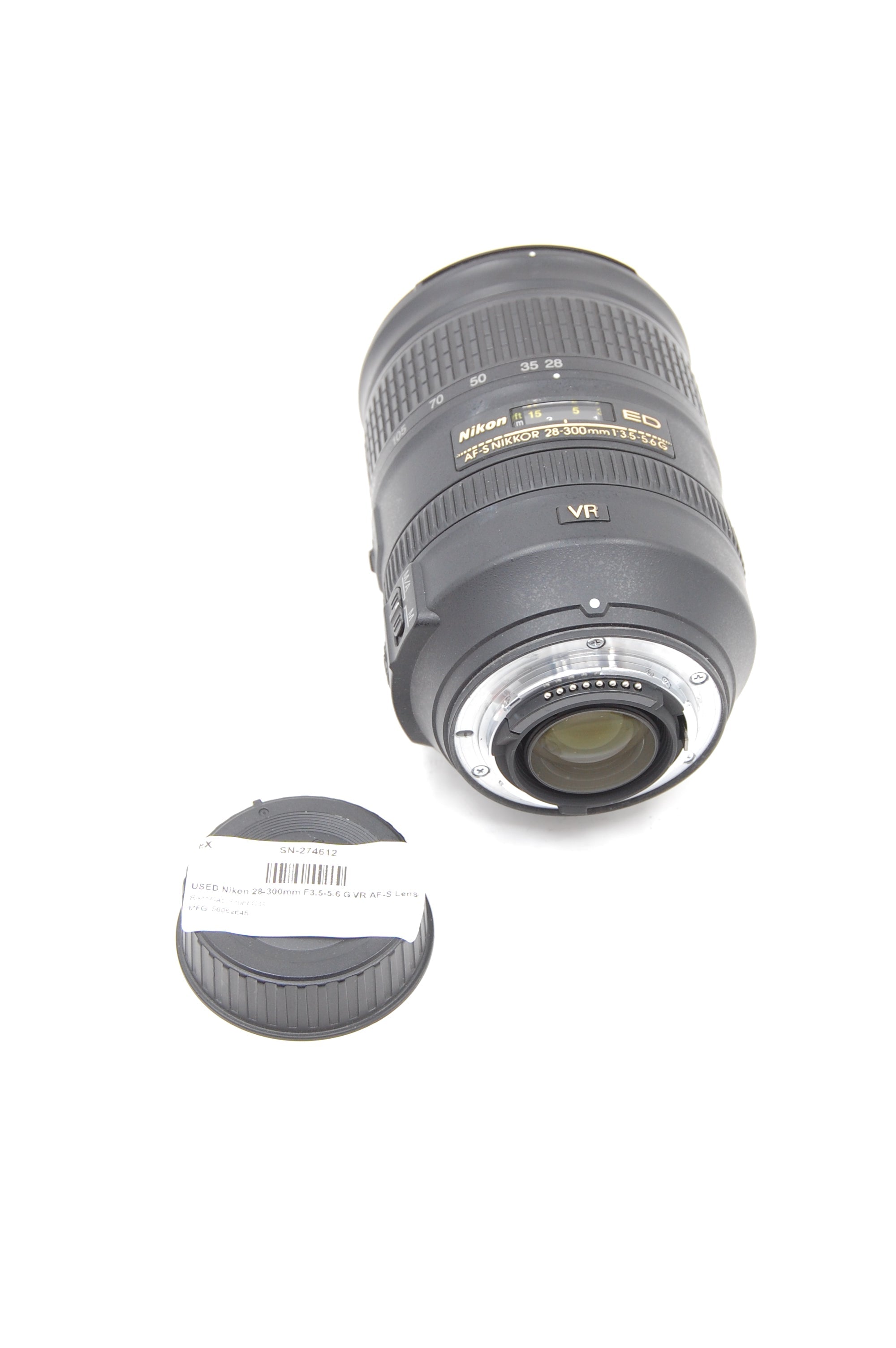 USED Nikon 28-300mm F3.5-5.6 G VR AF-S Lens
