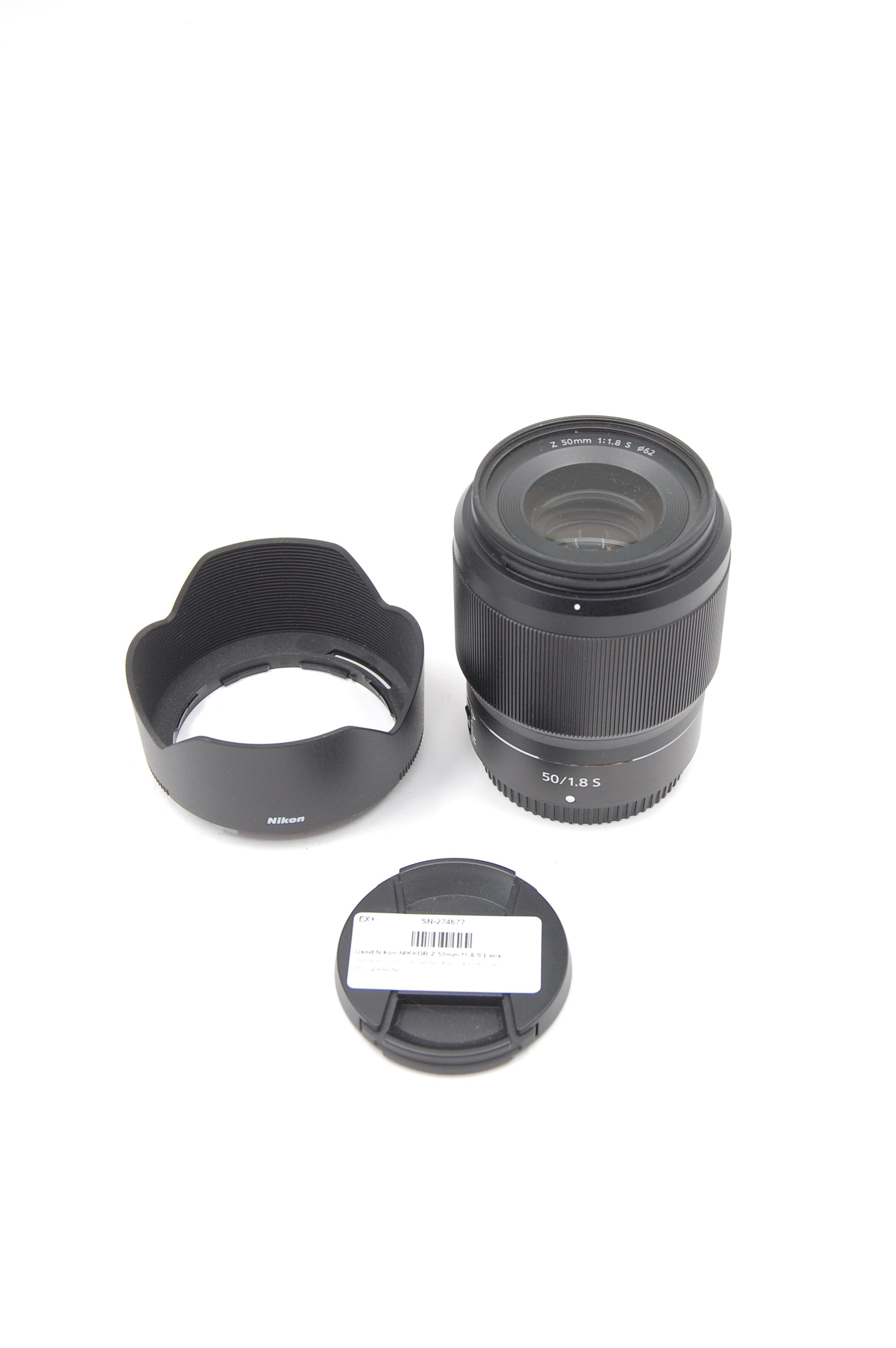 Used Nikon NIKKOR Z 50mm f1.8 S Lens