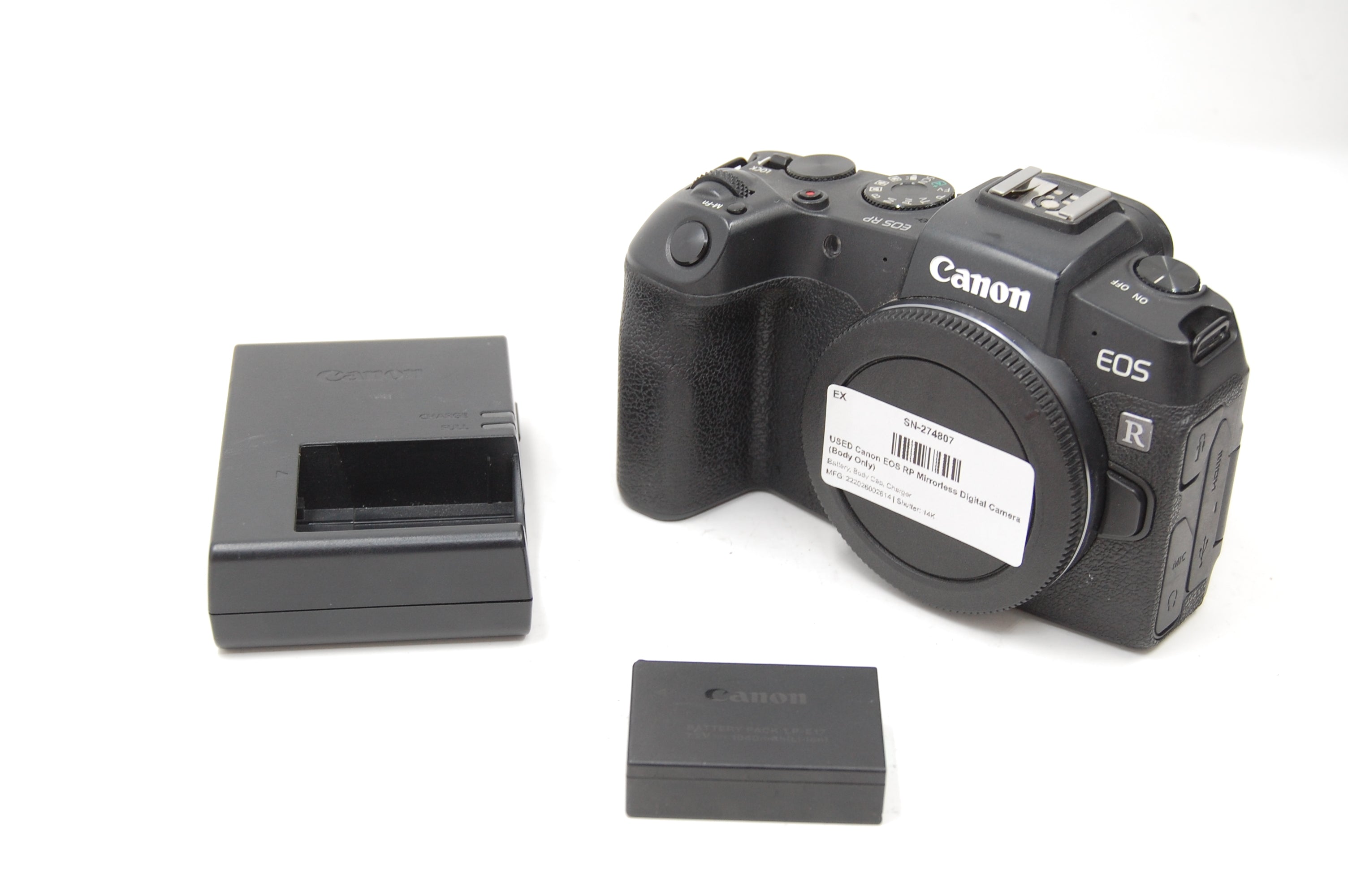 USED Canon EOS RP Mirrorless Digital Camera (Body Only)