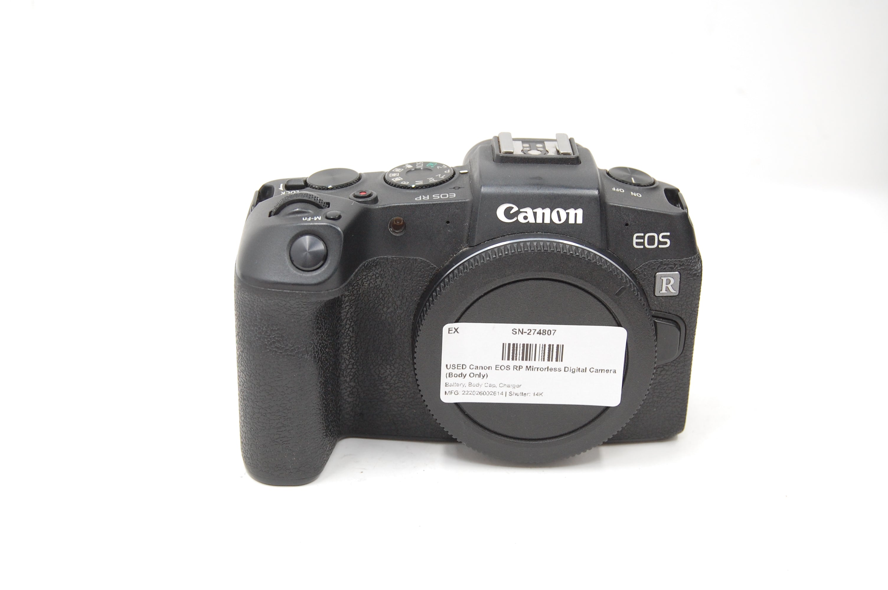 USED Canon EOS RP Mirrorless Digital Camera (Body Only)