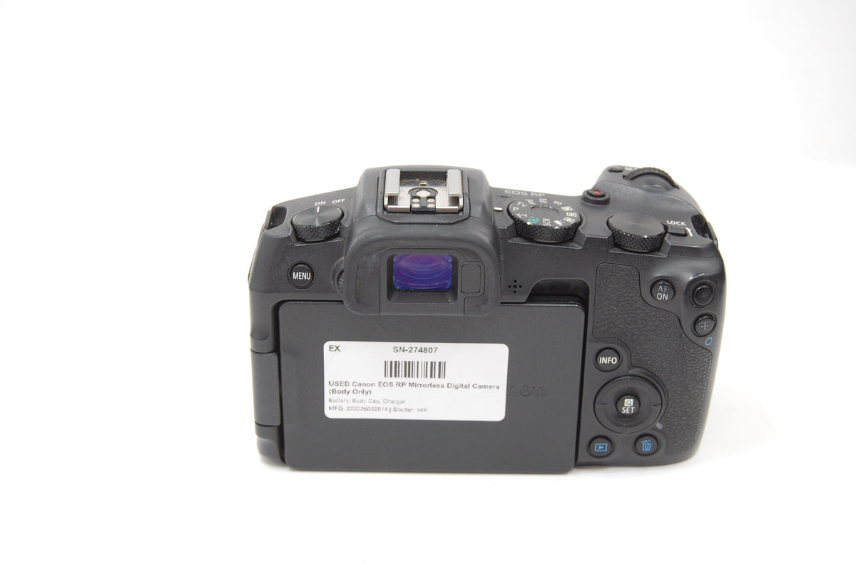 USED Canon EOS RP Mirrorless Digital Camera (Body Only)