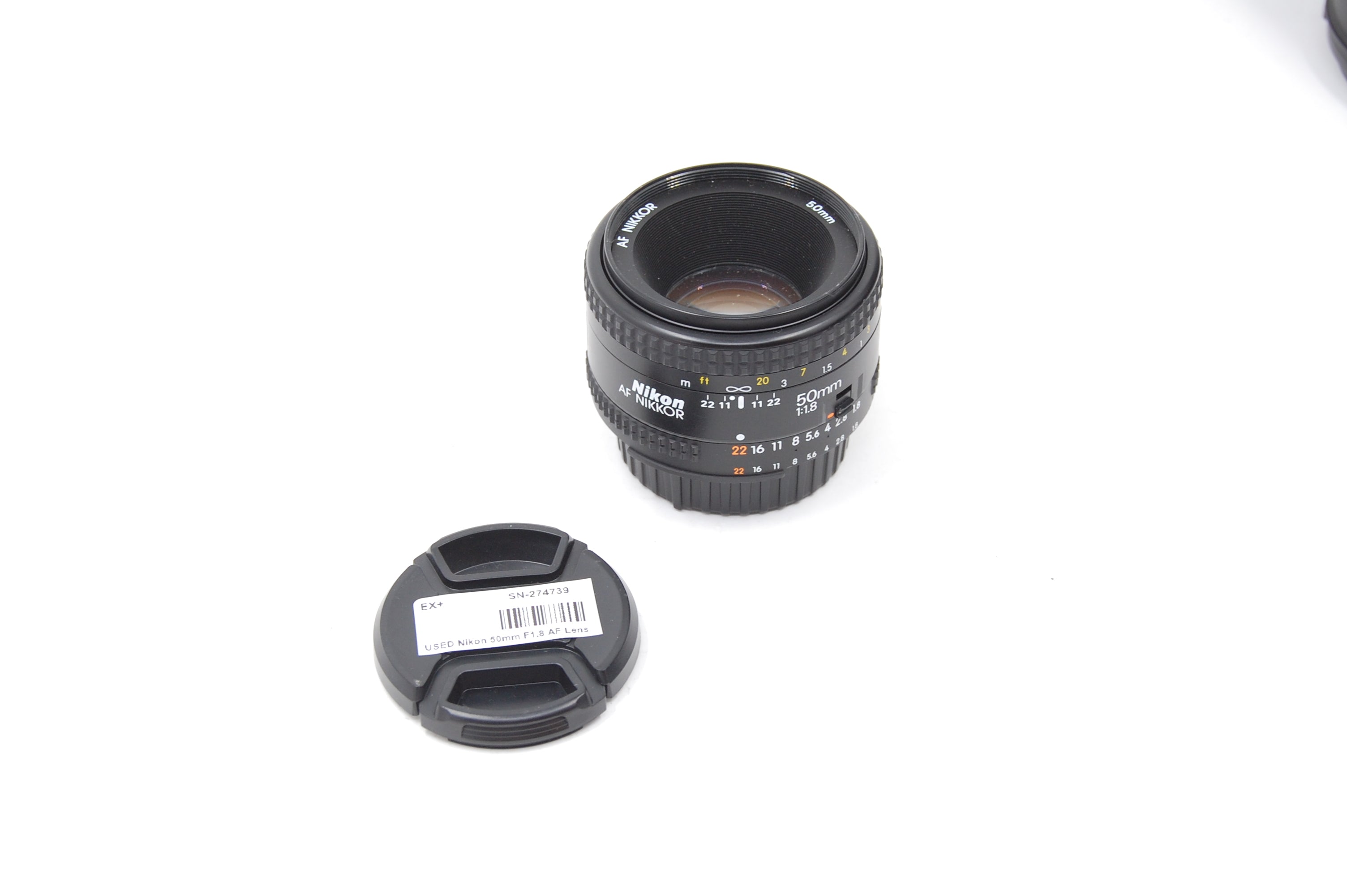 USED Nikon 50mm F1.8 AF Lens