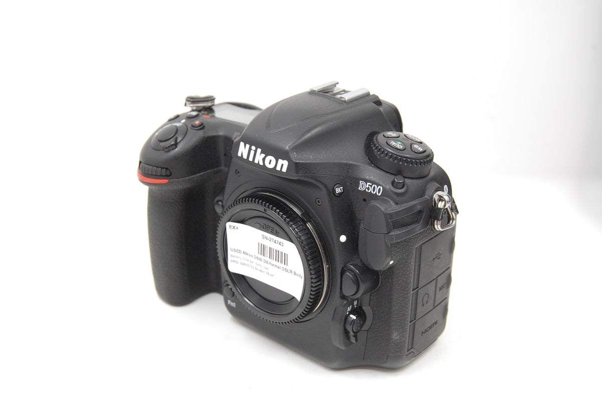 USED Nikon D500 DX-format DSLR Body