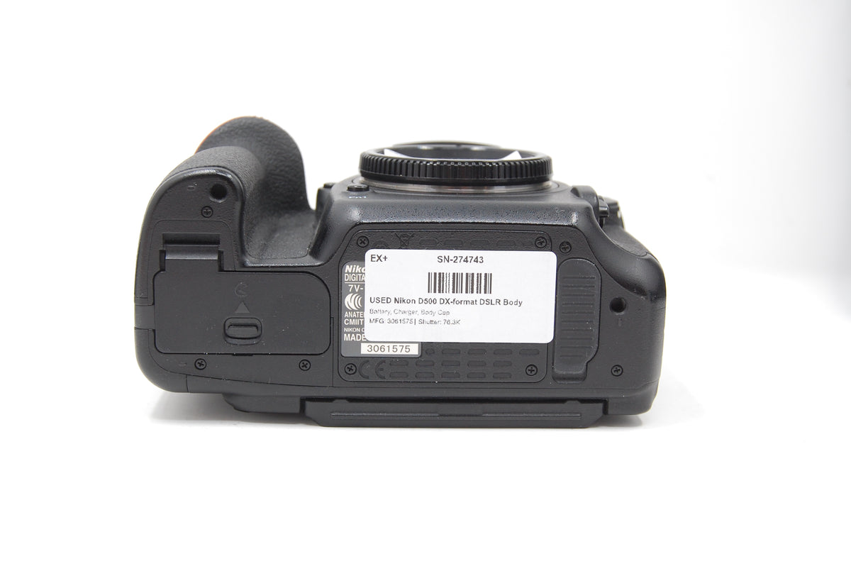 USED Nikon D500 DX-format DSLR Body