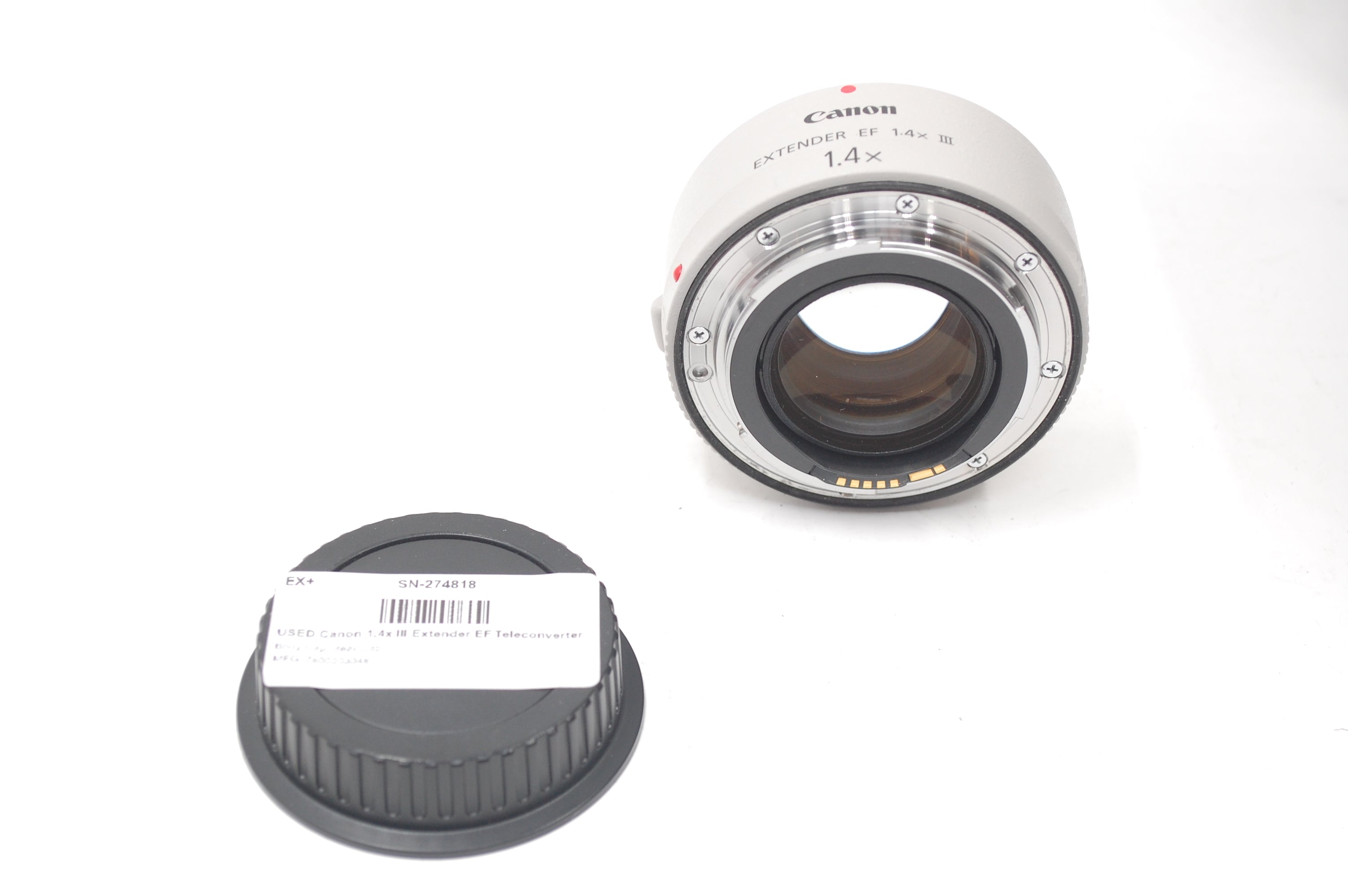 USED Canon 1.4x III Extender EF Teleconverter