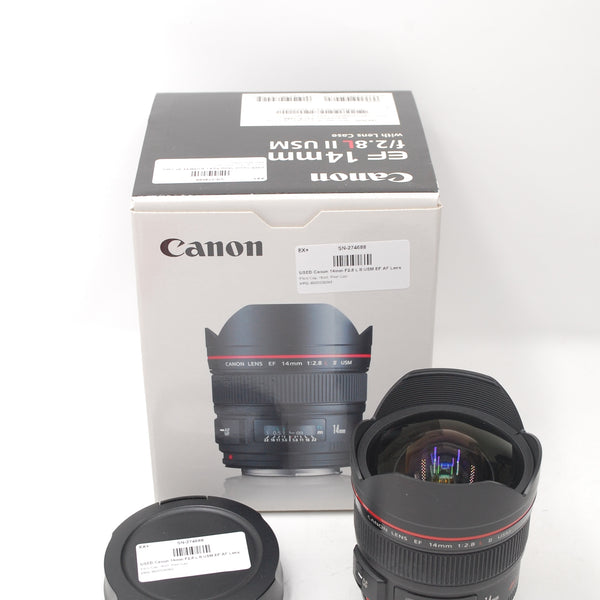 USED Canon 14mm F2.8 L II USM EF AF Lens