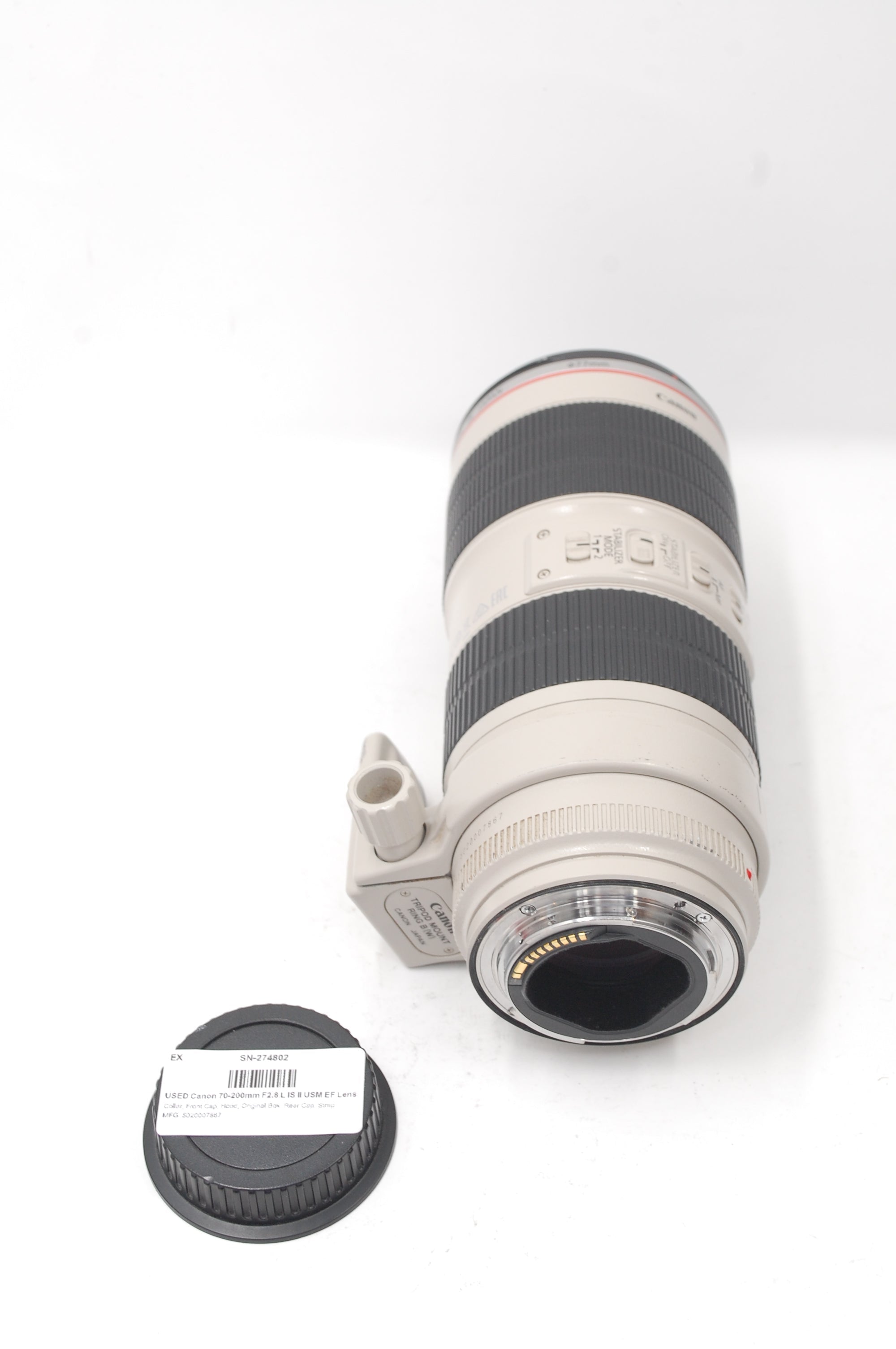 USED Canon 70-200mm F2.8 L IS II USM EF Lens