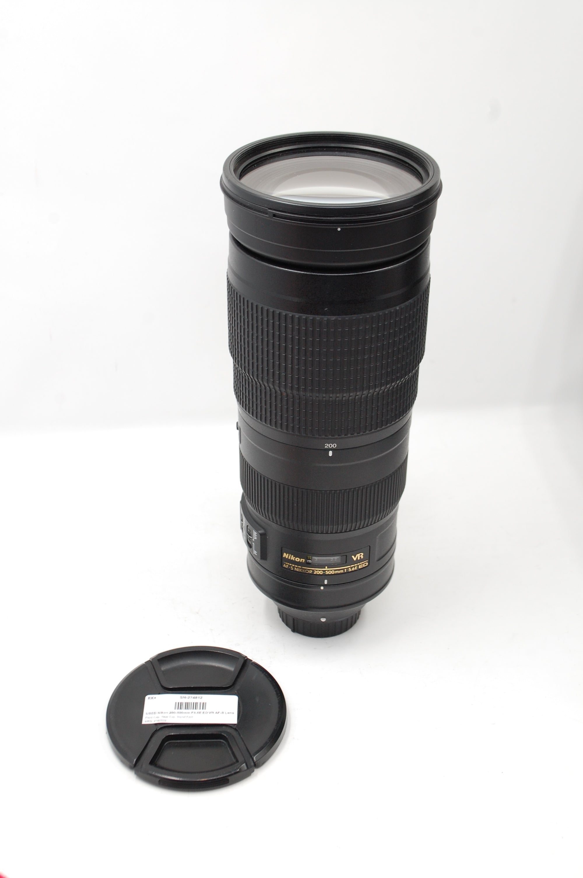 USED Nikon 200-500mm F5.6E ED VR AF-S Lens