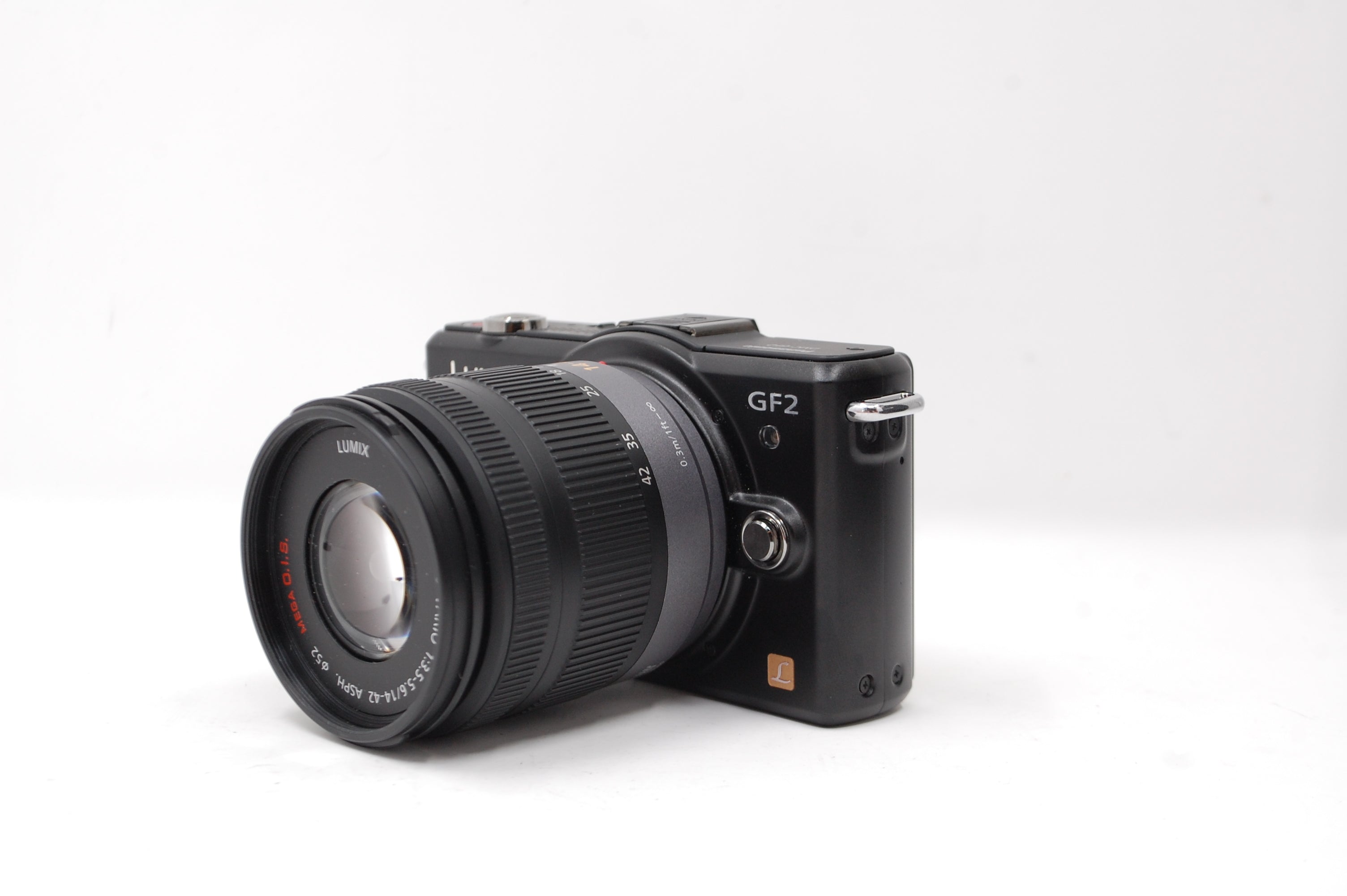 USED Panasonic DMC-GF2 Body w/14-42mm F3.5-5.6 ASPH
