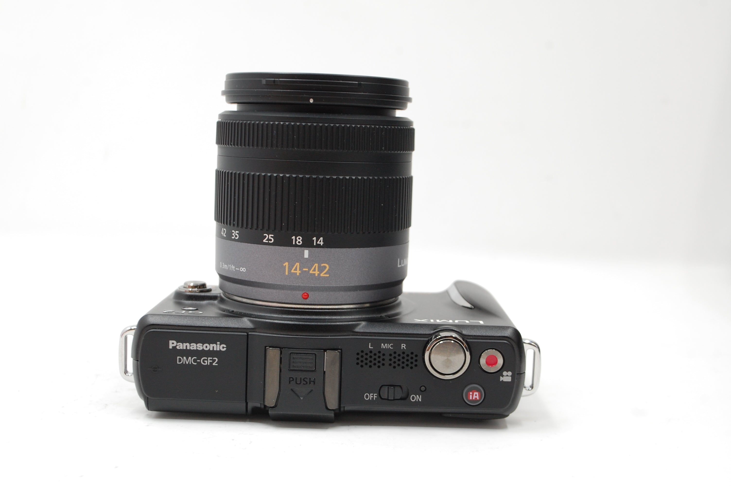 USED Panasonic DMC-GF2 Body w/14-42mm F3.5-5.6 ASPH