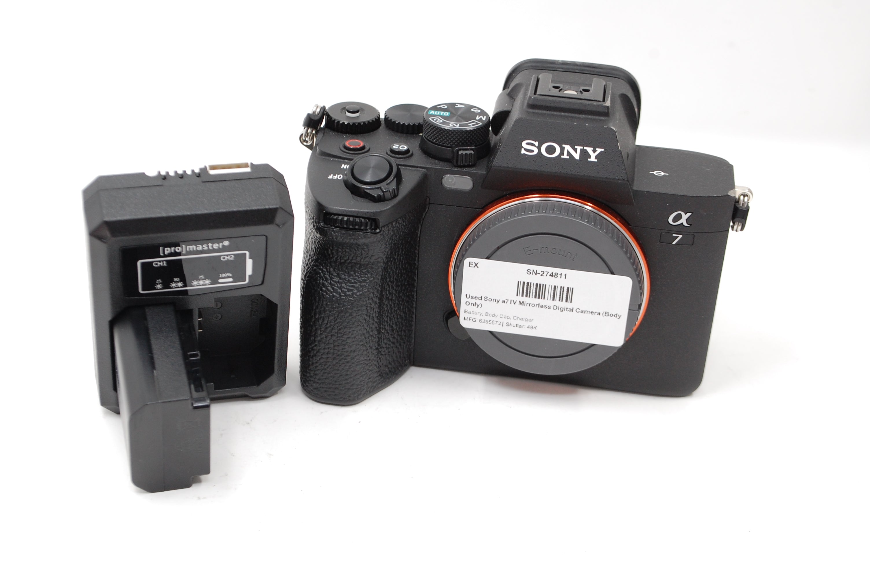 Used Sony a7 IV Mirrorless Digital Camera (Body Only)